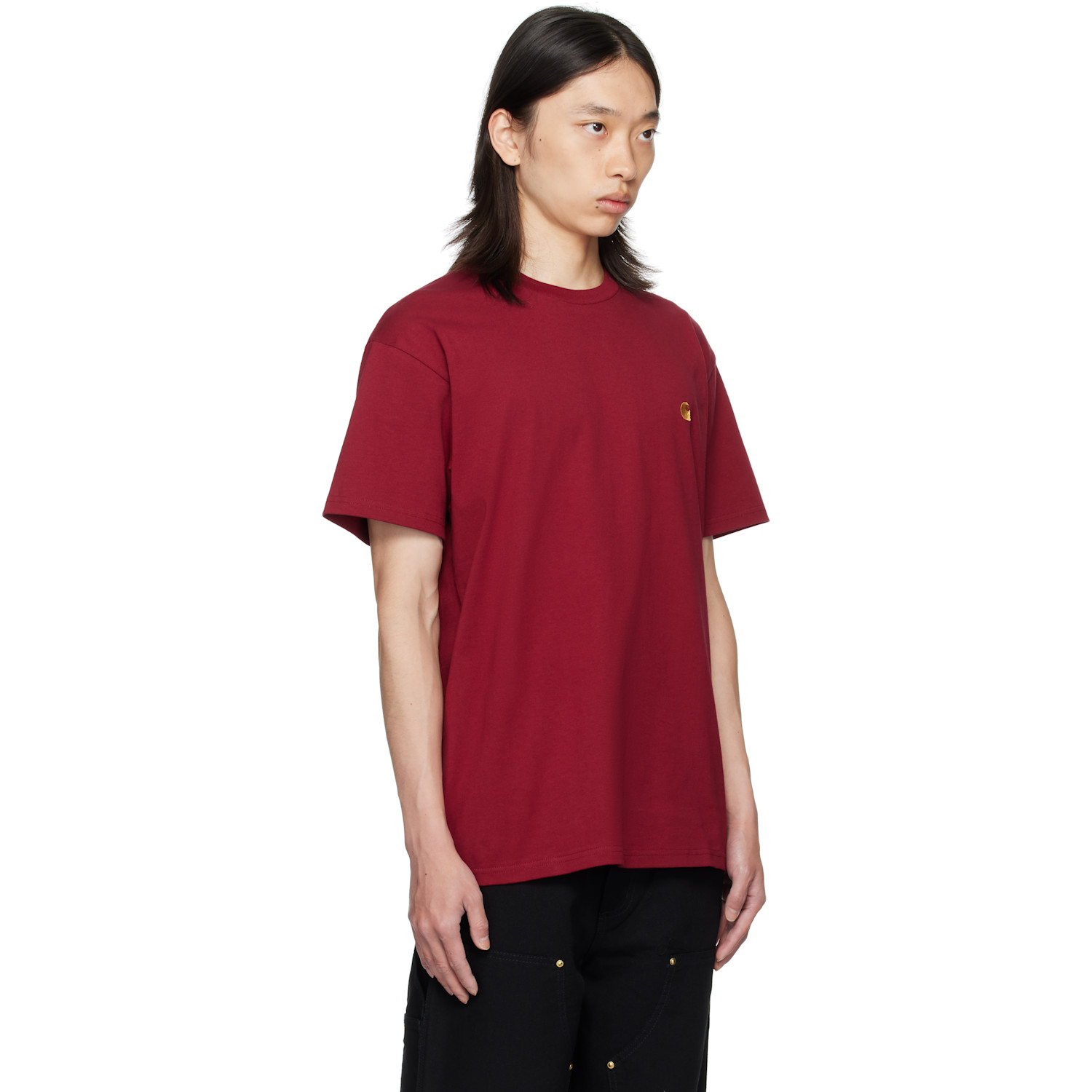  Carhartt Work In Progress Red Chase T-shirt 