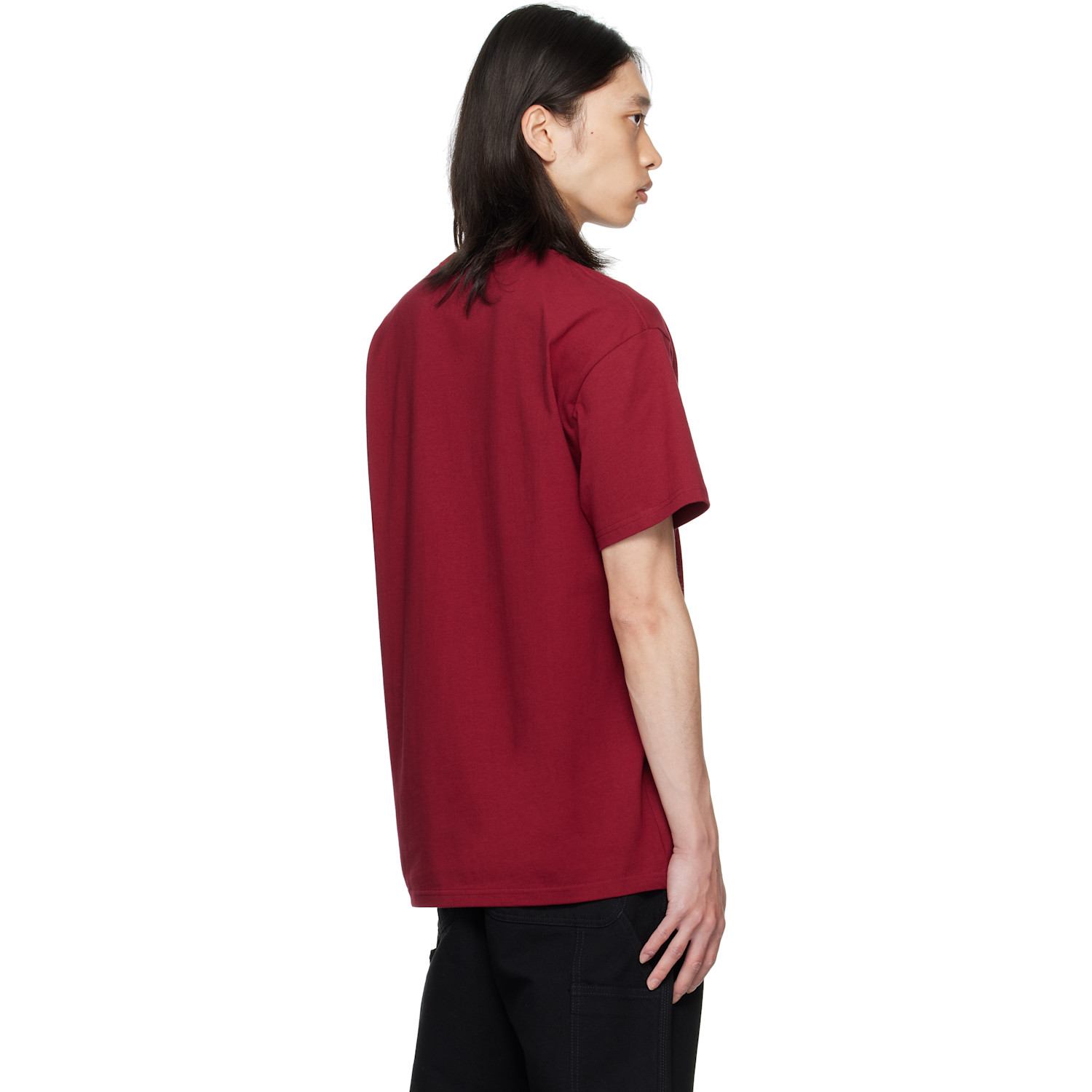  Carhartt Work In Progress Red Chase T-shirt 