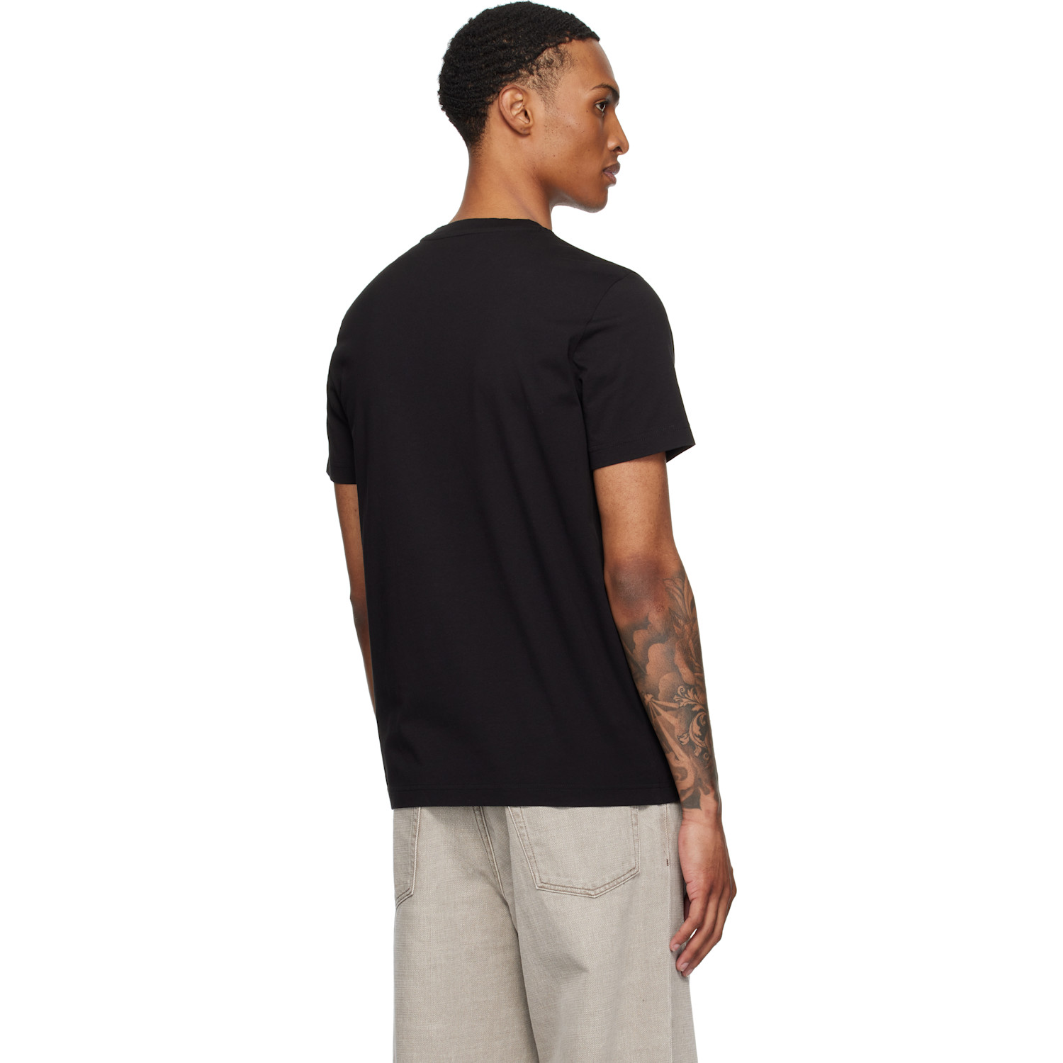  Moncler Black Short Sleeve T-shirt 