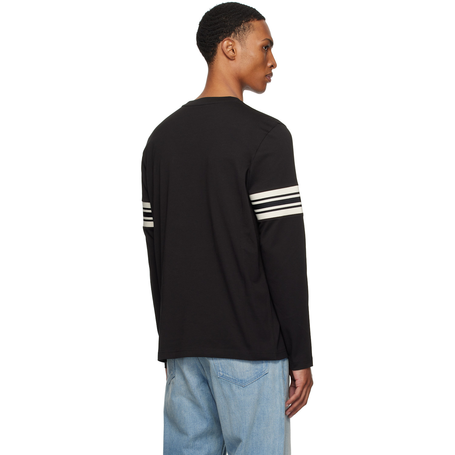  Moncler Black Archivio Ls T-shirt 