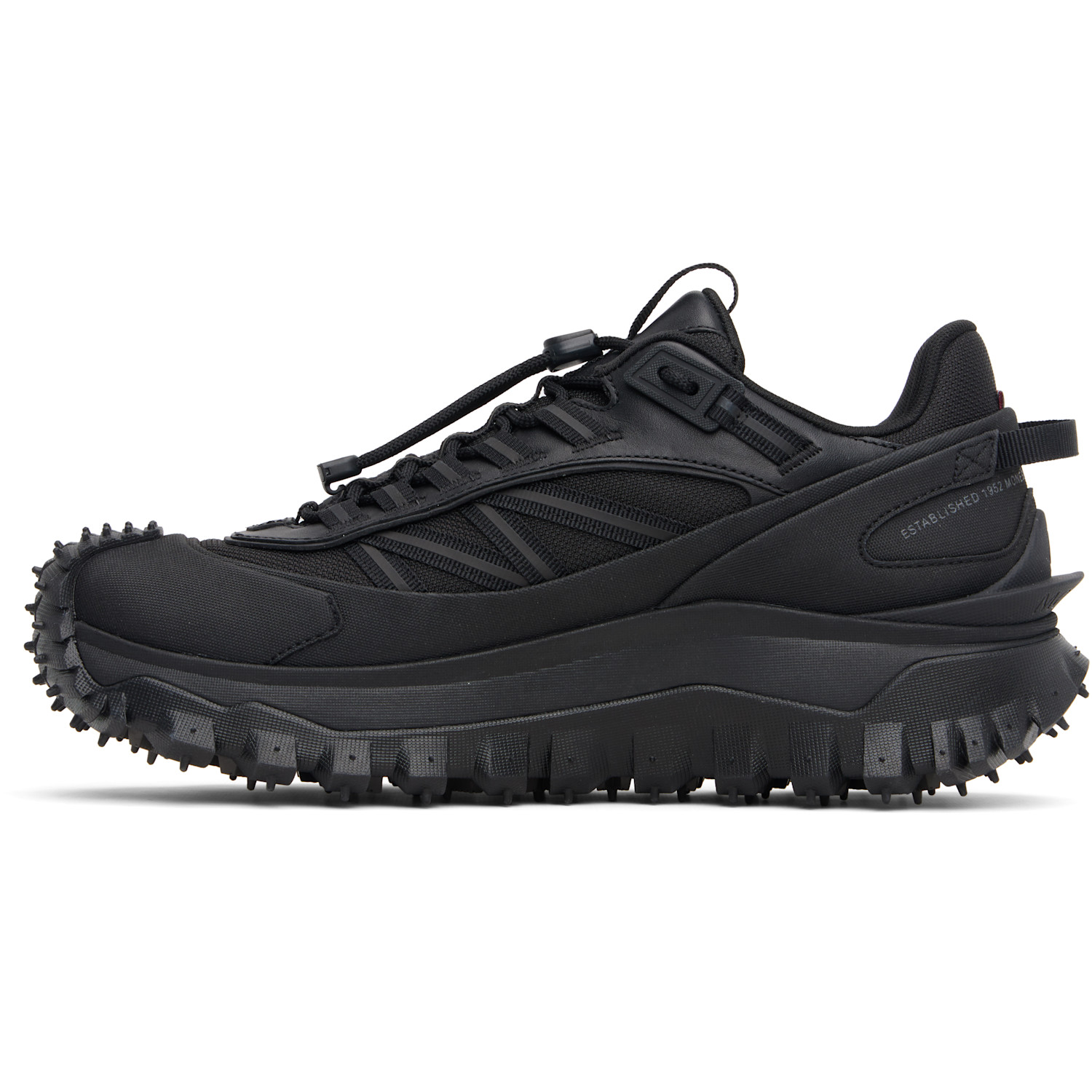  Moncler Black Trailgrip Gtx Sneakers 