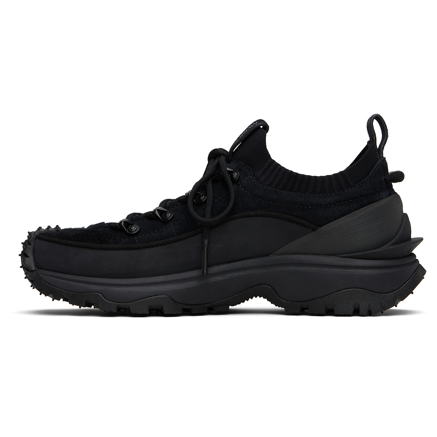  Moncler Black Trailgrip Lite3 Sneakers 