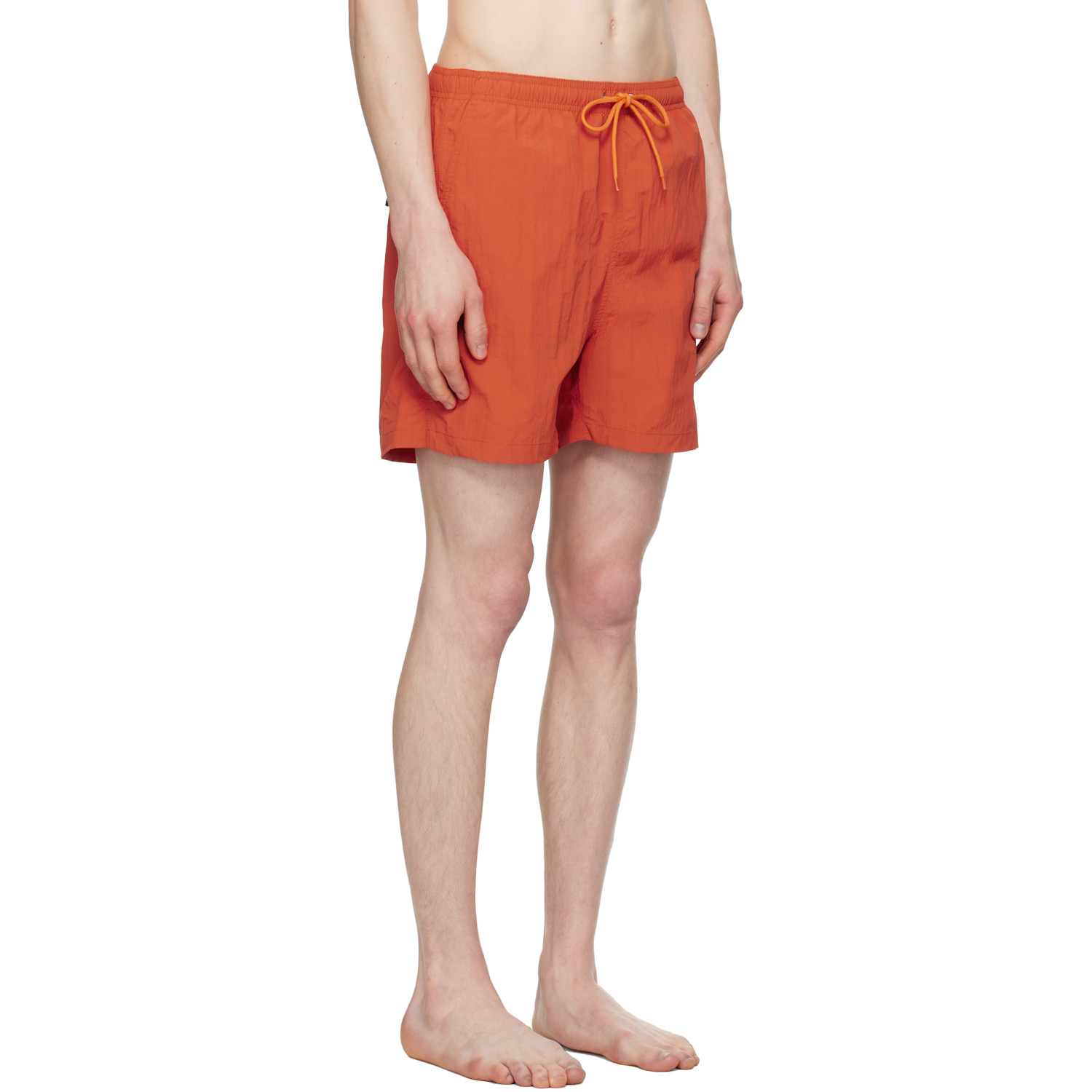  Norse Projects Orange Hauge Recycled Nylon Swim Shorts 