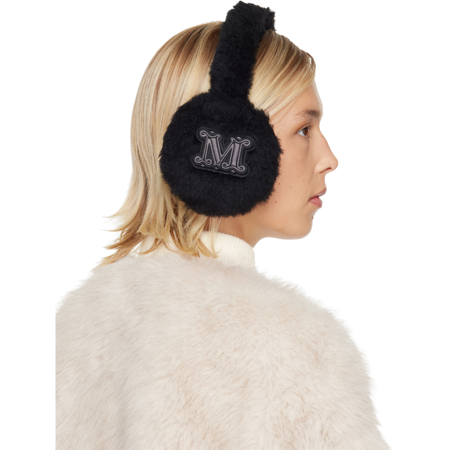  Max Mara Cache-oreilles Muffy1 Noirs 