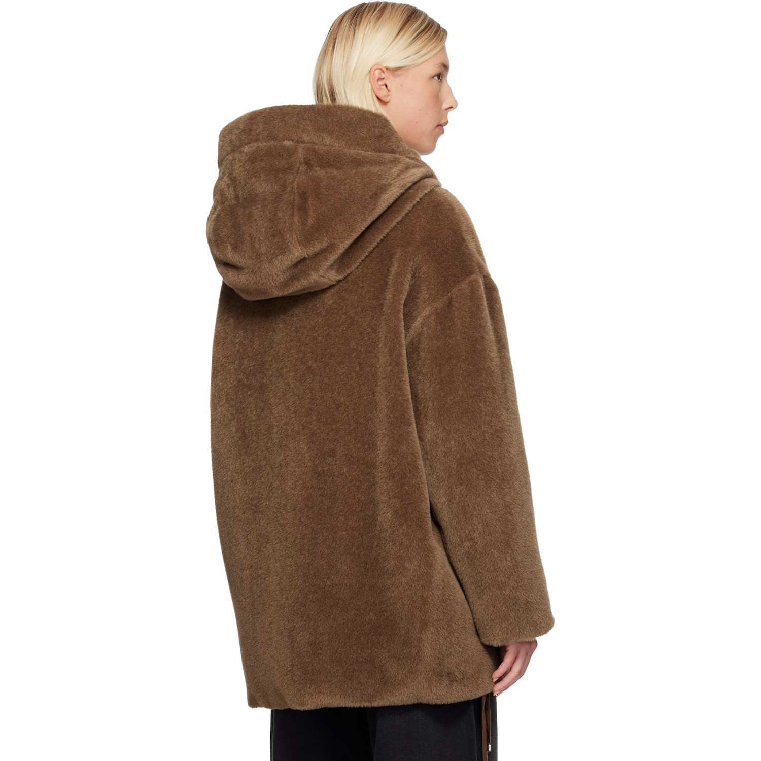  Max Mara Tan Olivia Reversible Down Jacket 
