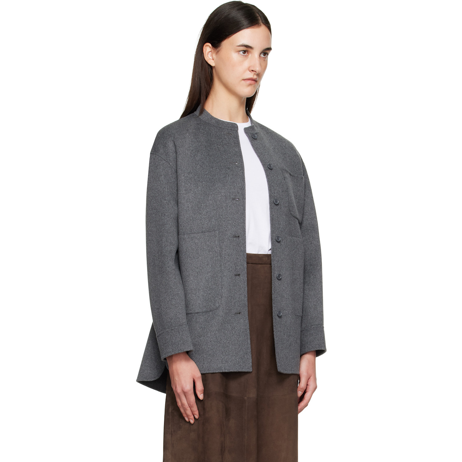  Max Mara Gray Costanza Jacket 