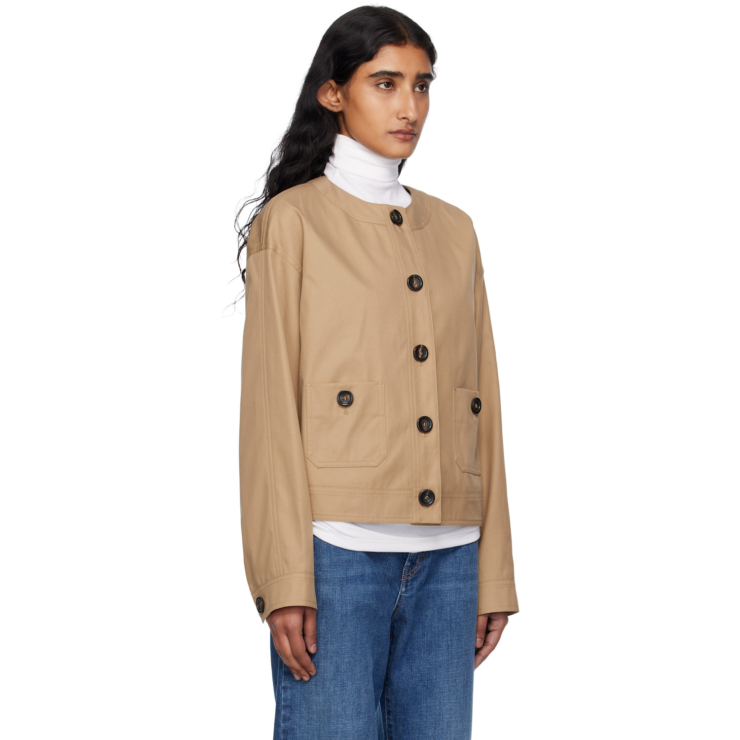  Max Mara Beige Biavo Jacket 