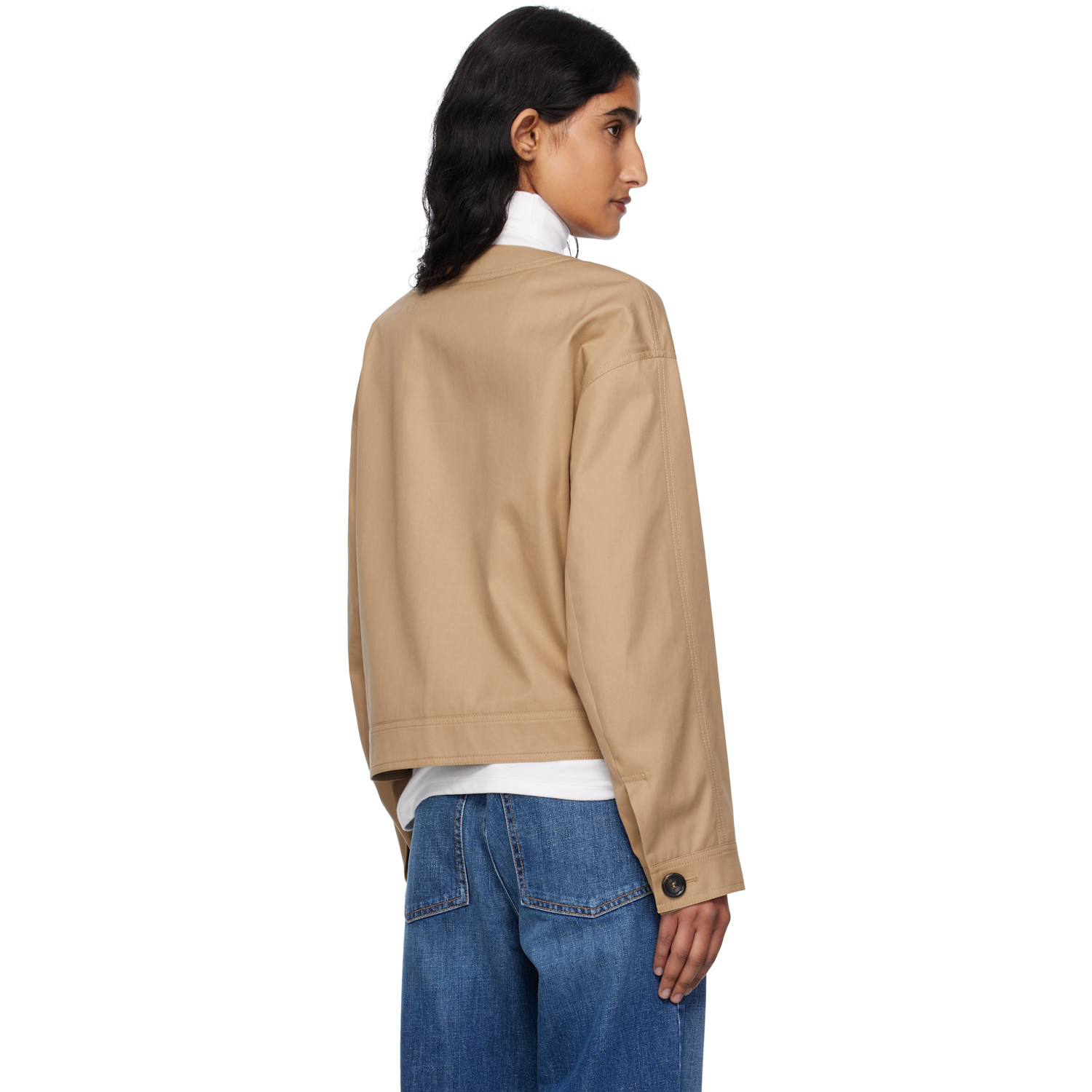  Max Mara Beige Biavo Jacket 