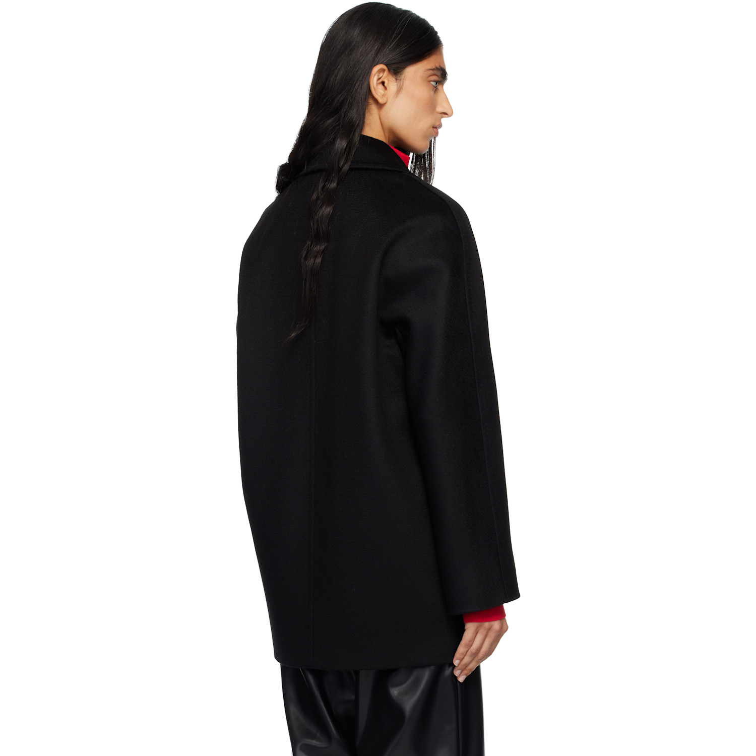  Max Mara Black Sherree Coat 
