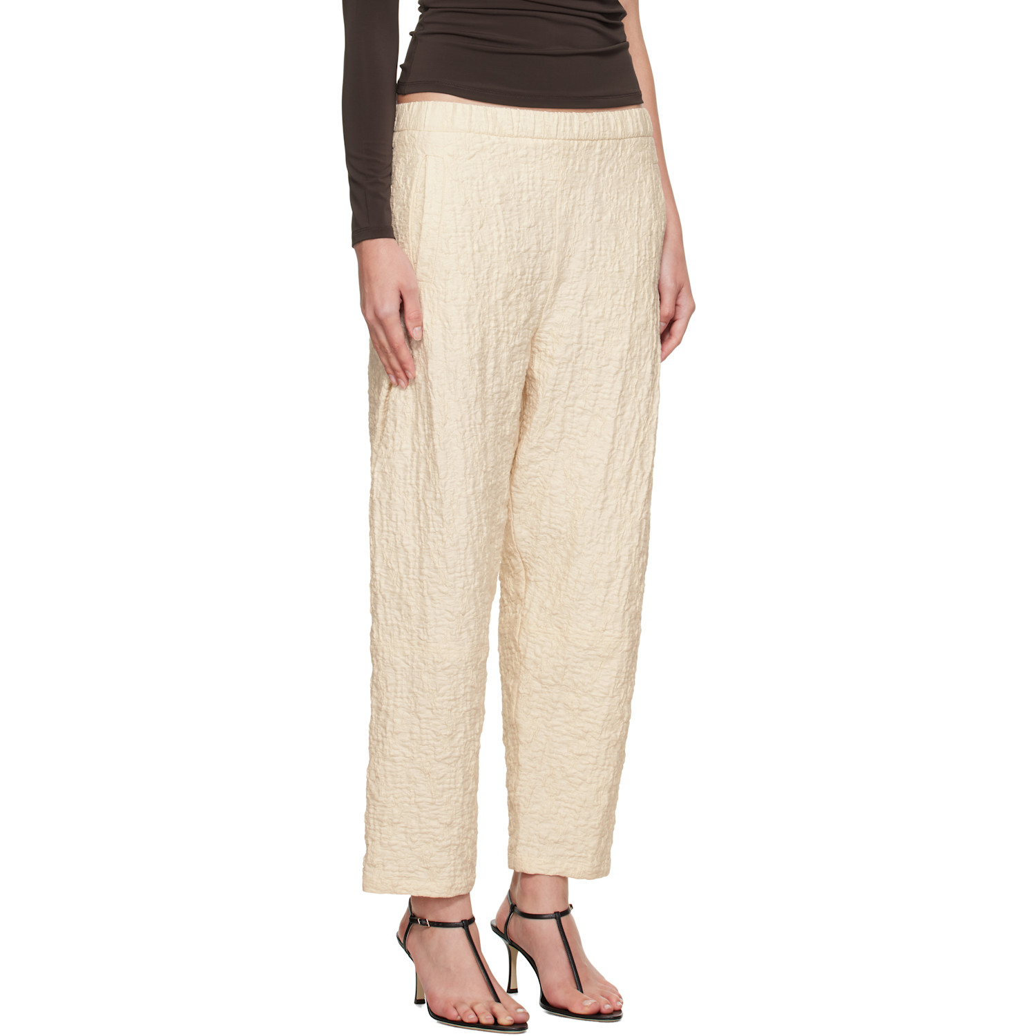  Max Mara Beige Alamo Trousers 