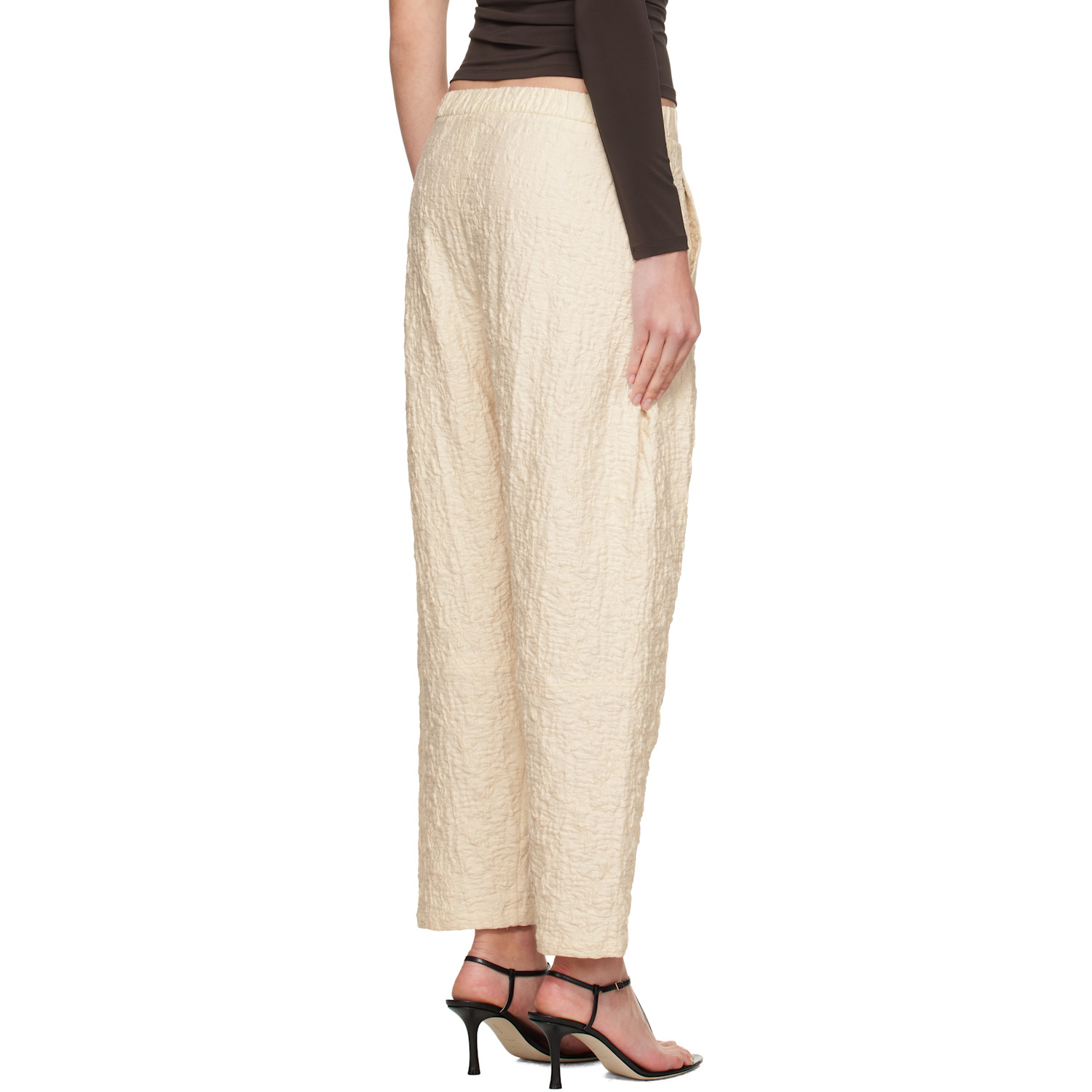  Max Mara Beige Alamo Trousers 