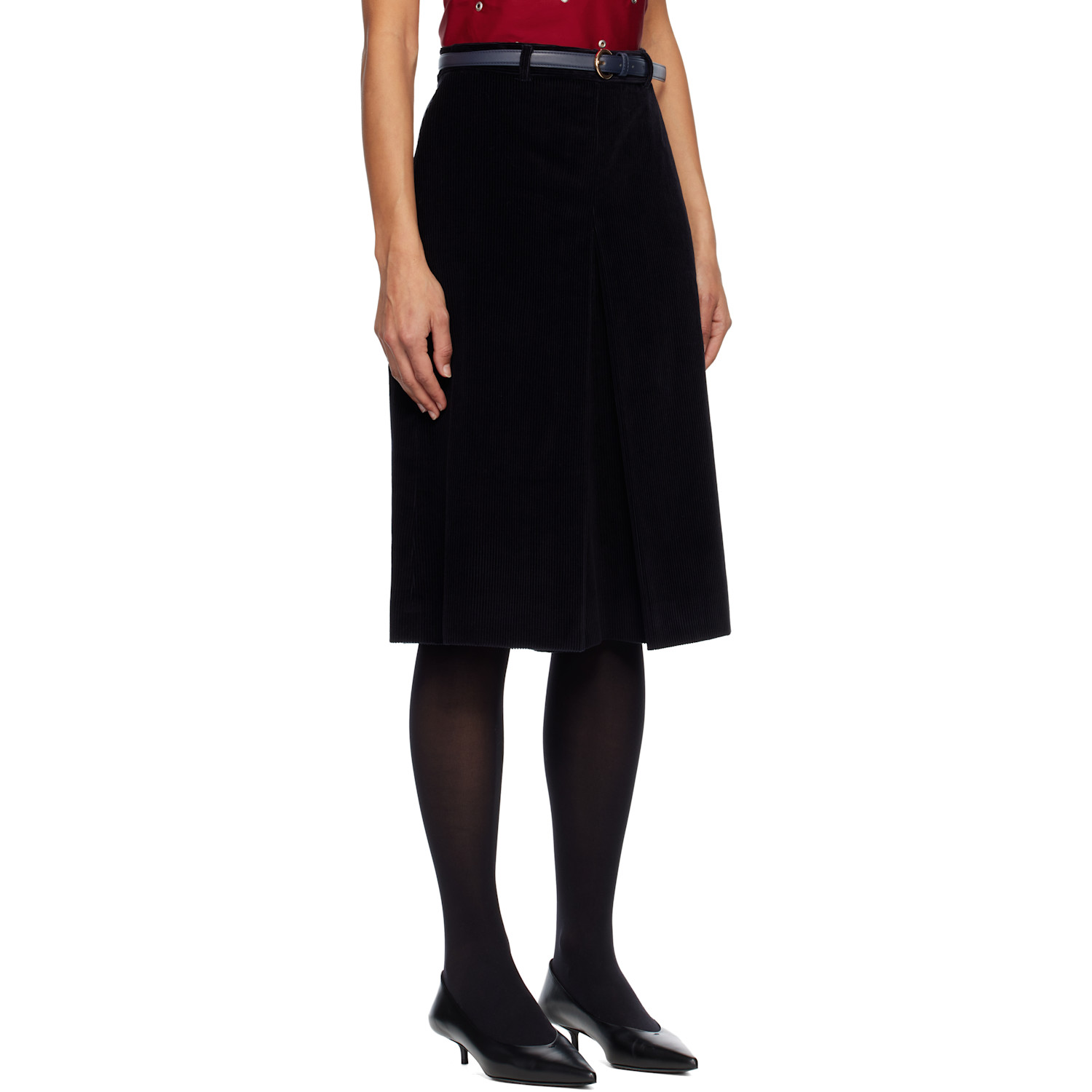  Max Mara Navy Fragore Shorts 