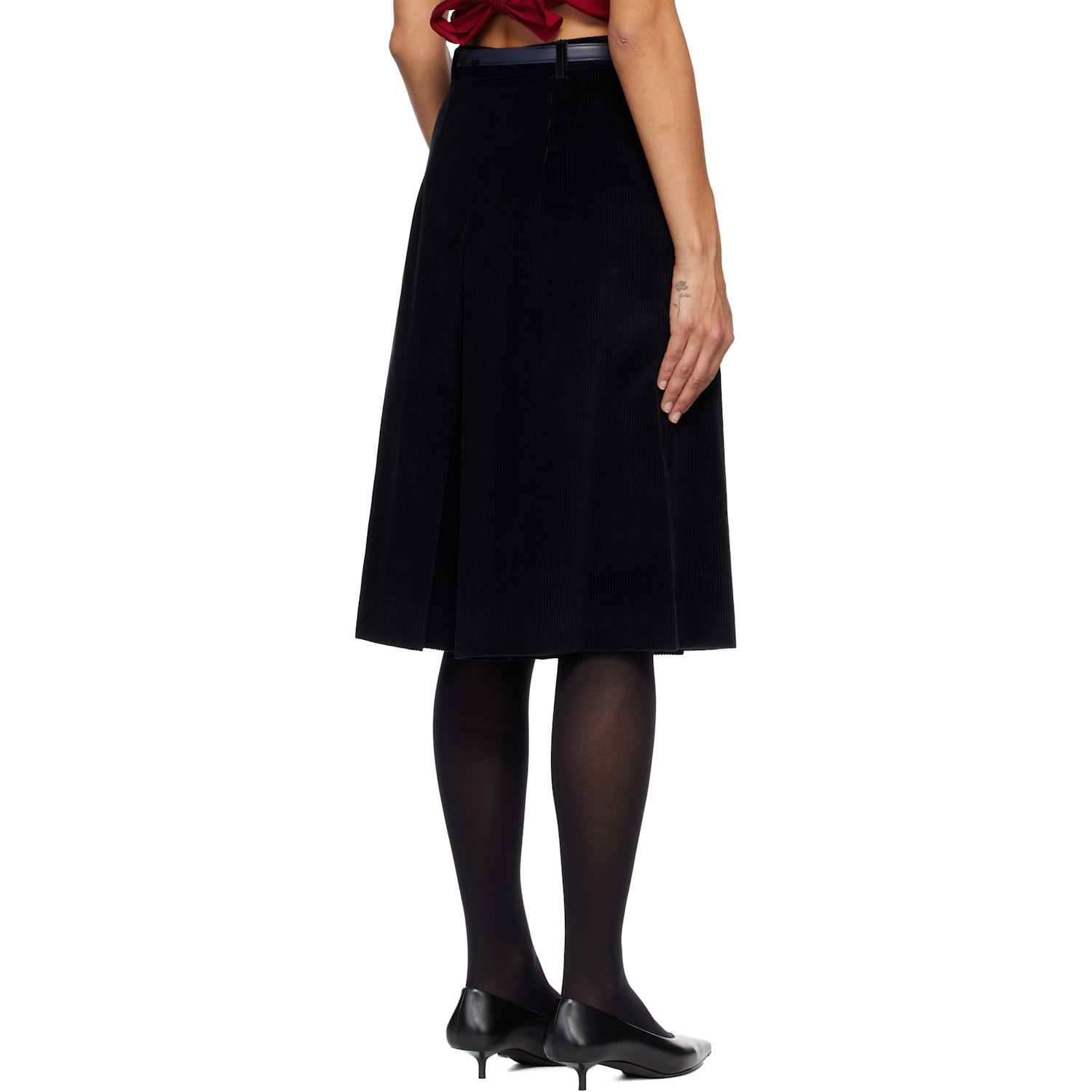  Max Mara Navy Fragore Shorts 