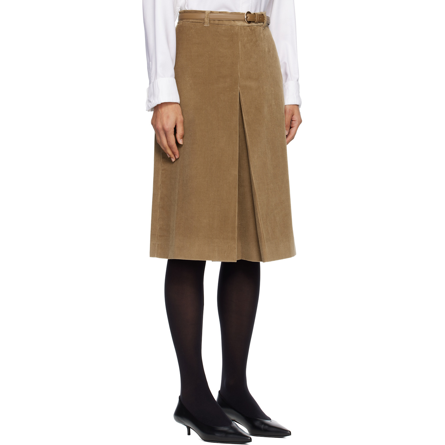  Max Mara Tan Fragore Shorts 