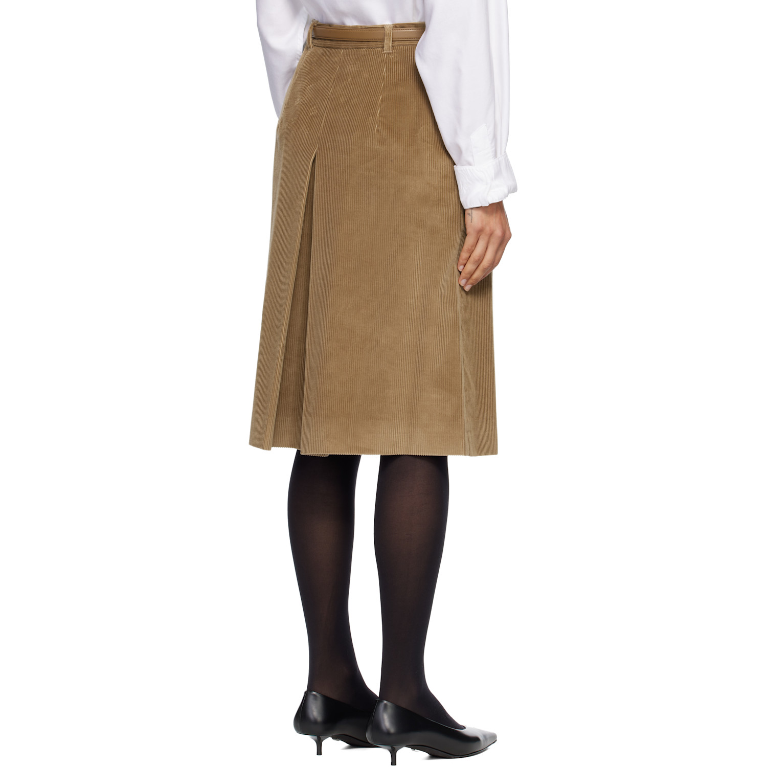 Max Mara Tan Fragore Shorts 