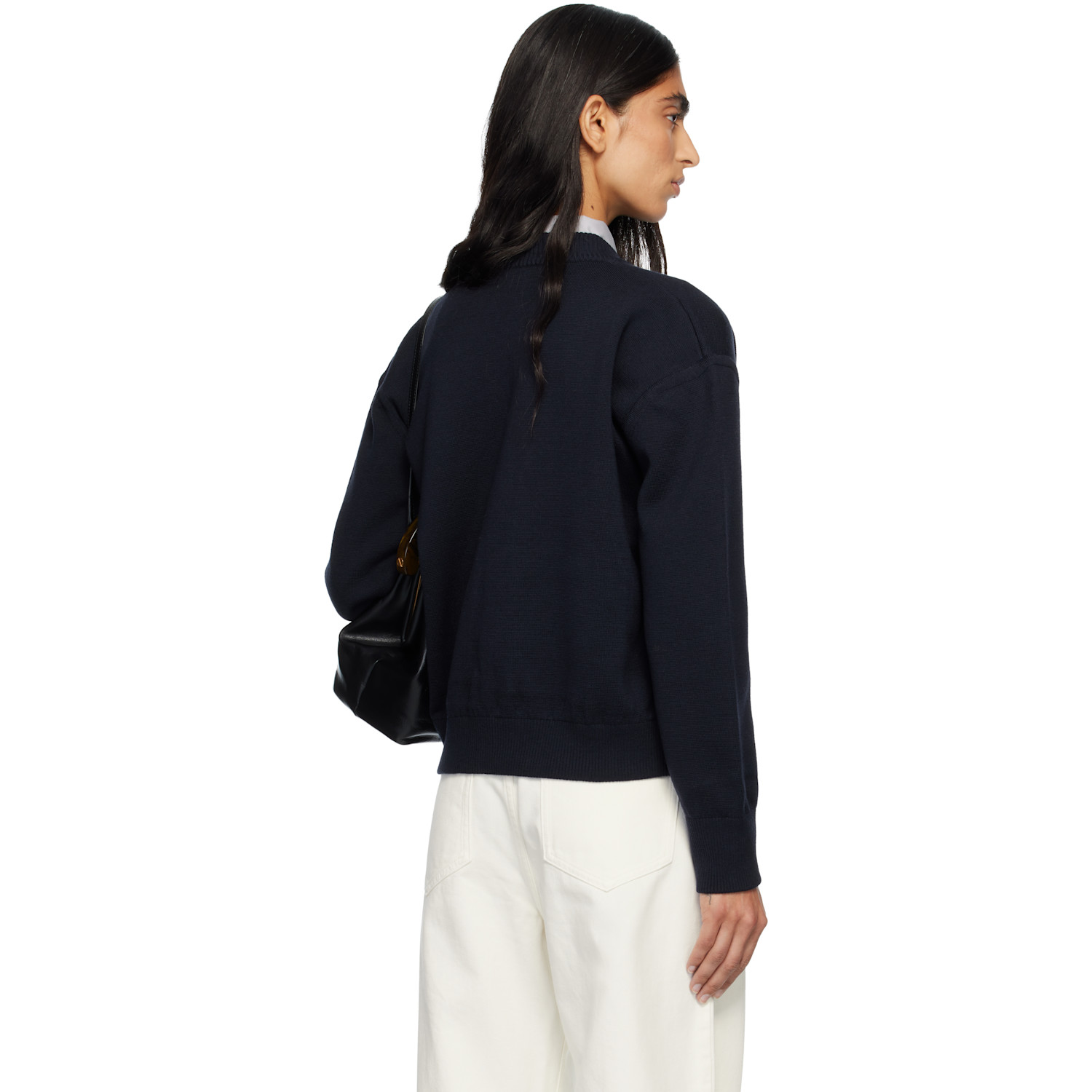  Max Mara Navy Pelago Cardigan 