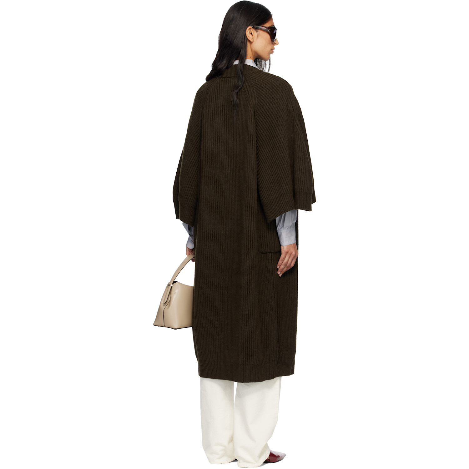  Max Mara Khaki Atollo Cardigan 