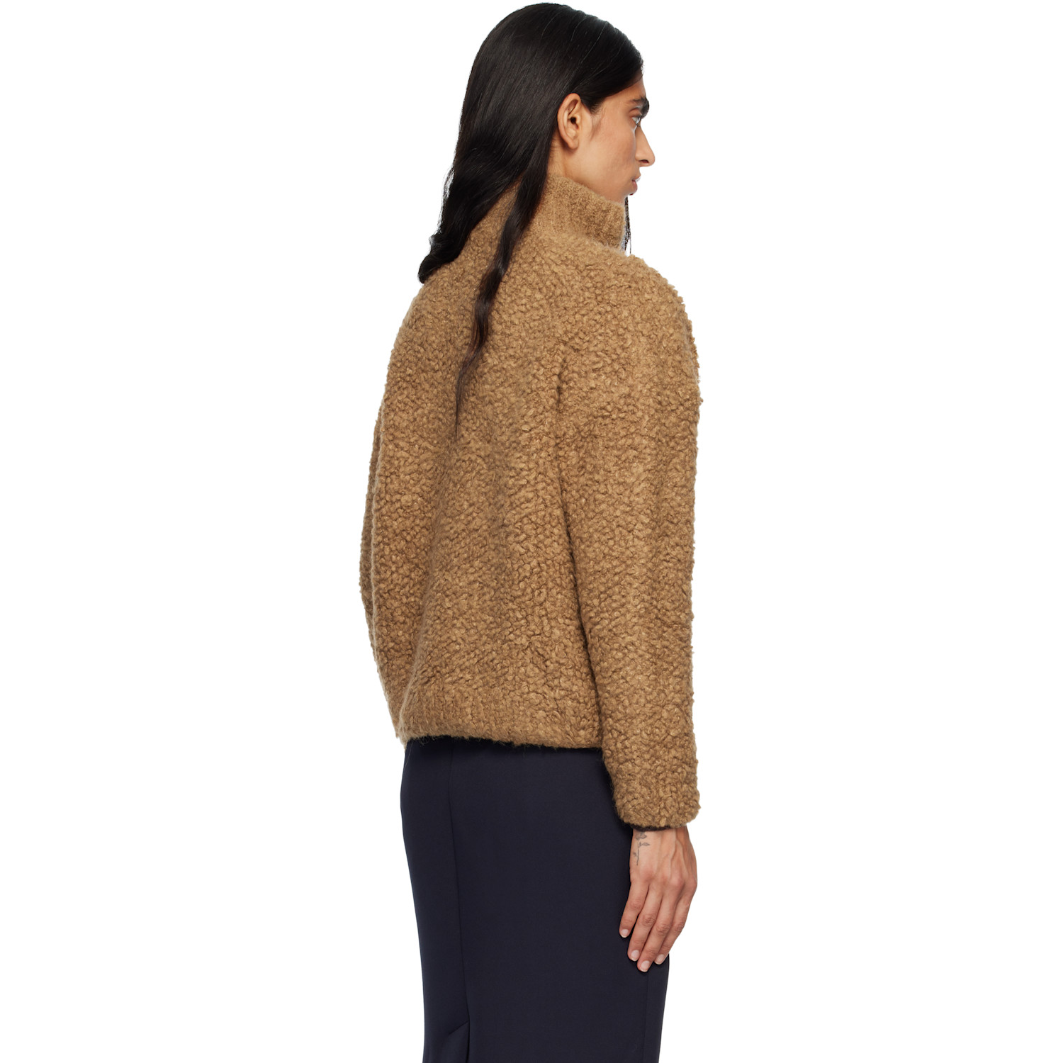  Max Mara Tan Oggetti Cardigan 