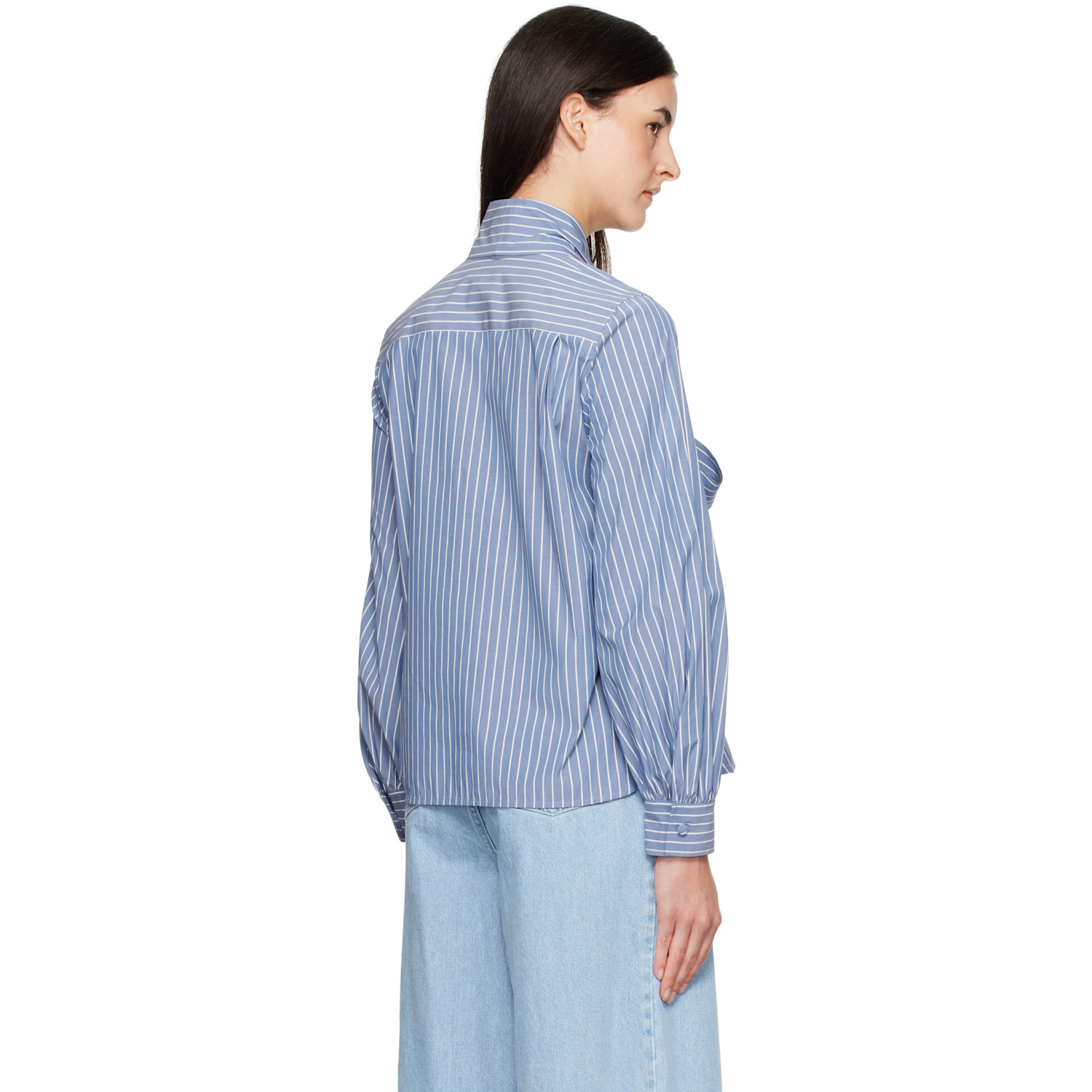  Max Mara Blue Disco Shirt 