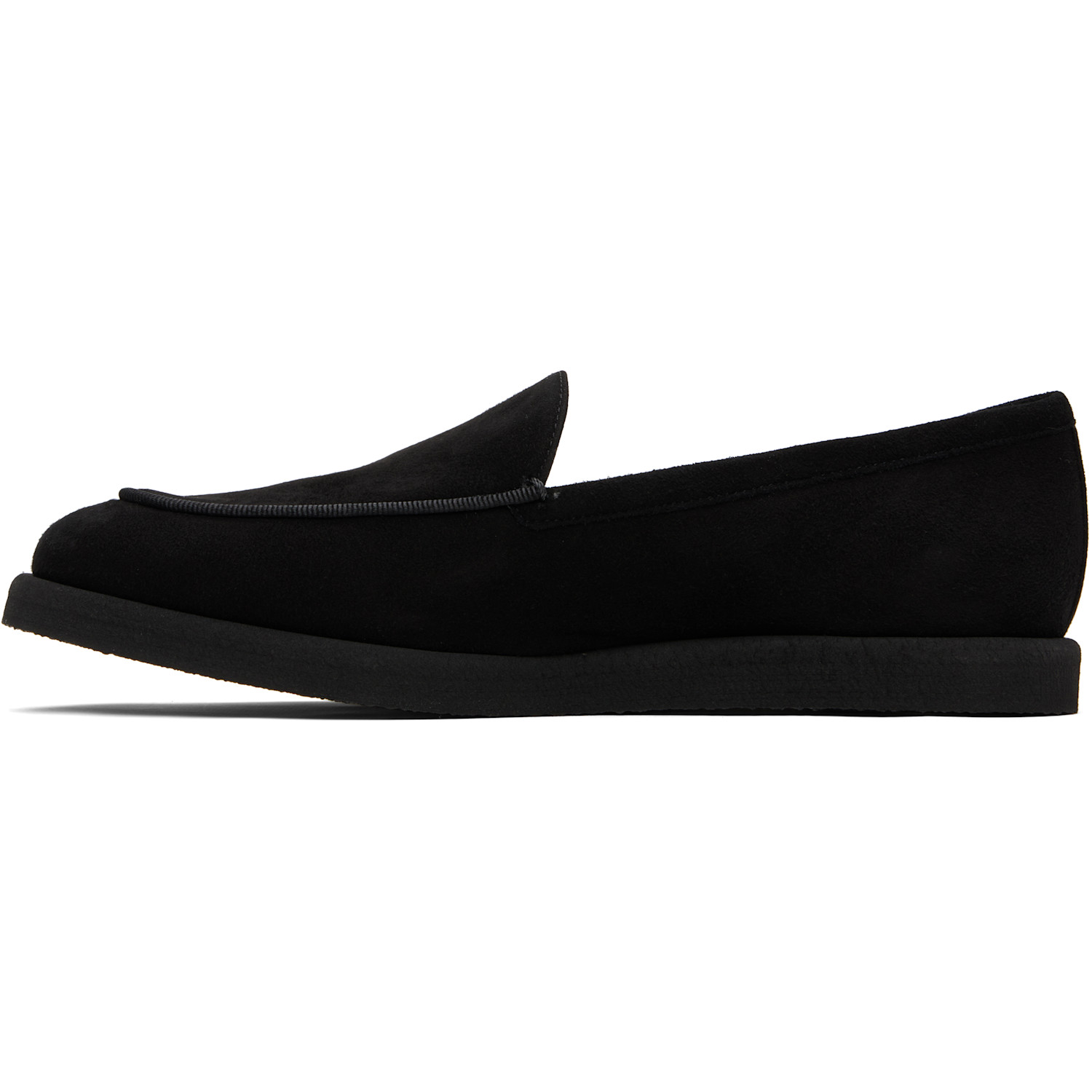  Max Mara Black Soft Moc Loafers 