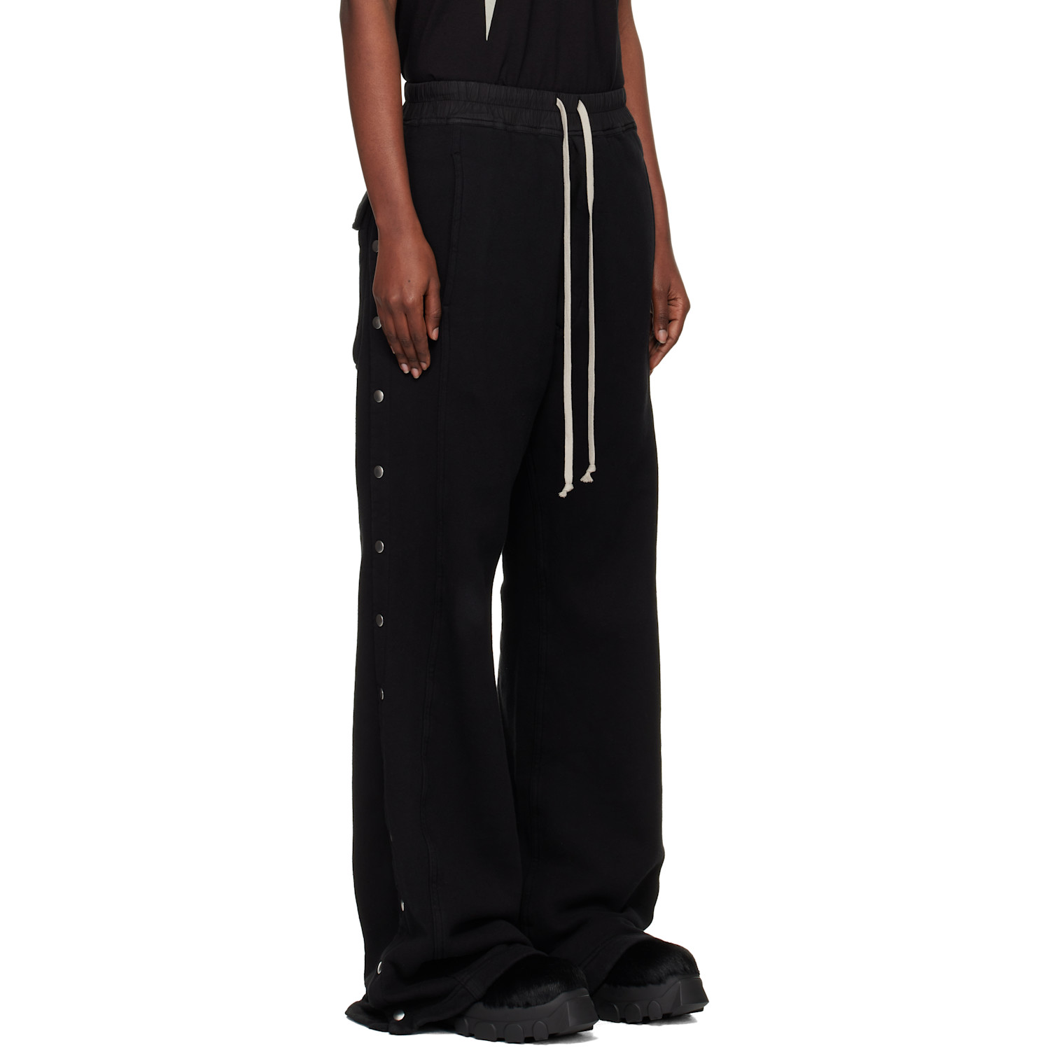  Rick Owens Drkshdw Black Concordians Pusher Sweatpants 