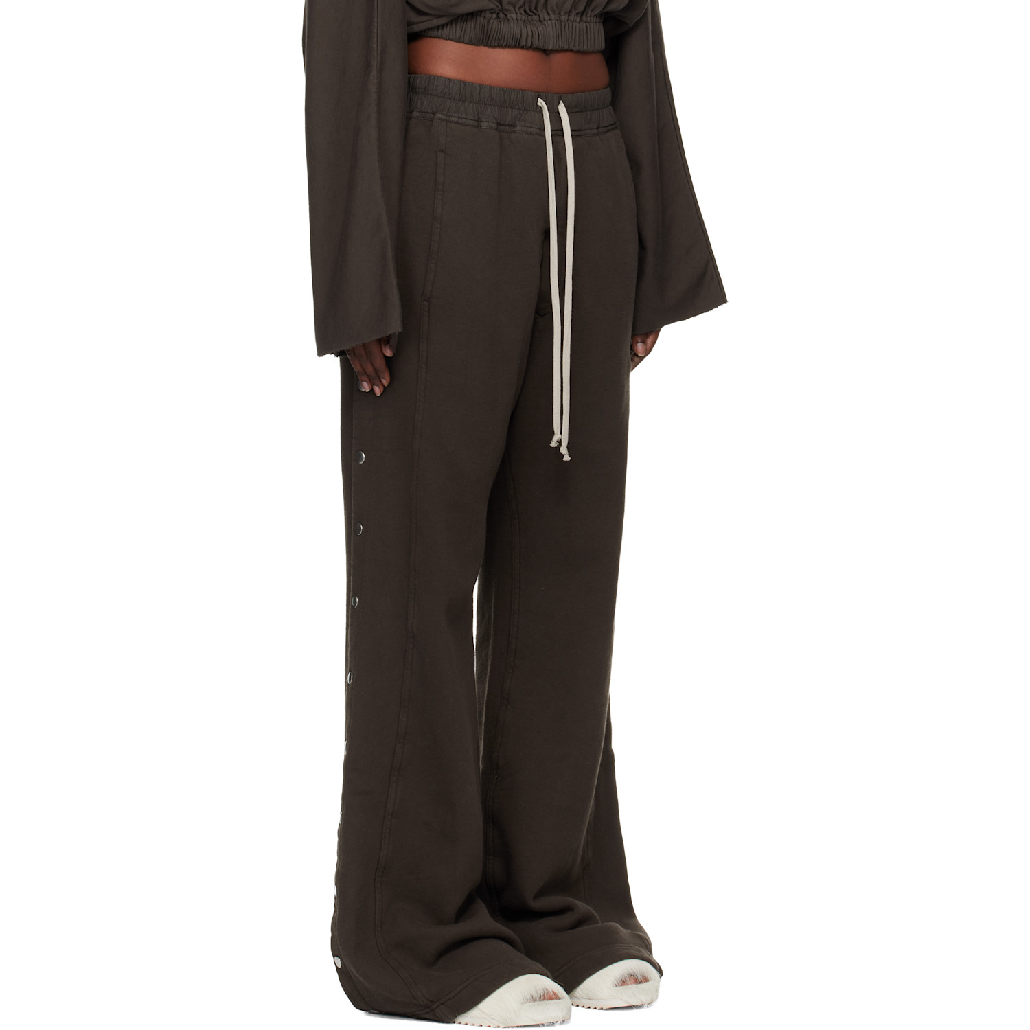  Rick Owens Drkshdw Gray Concordians Pusher Sweatpants 