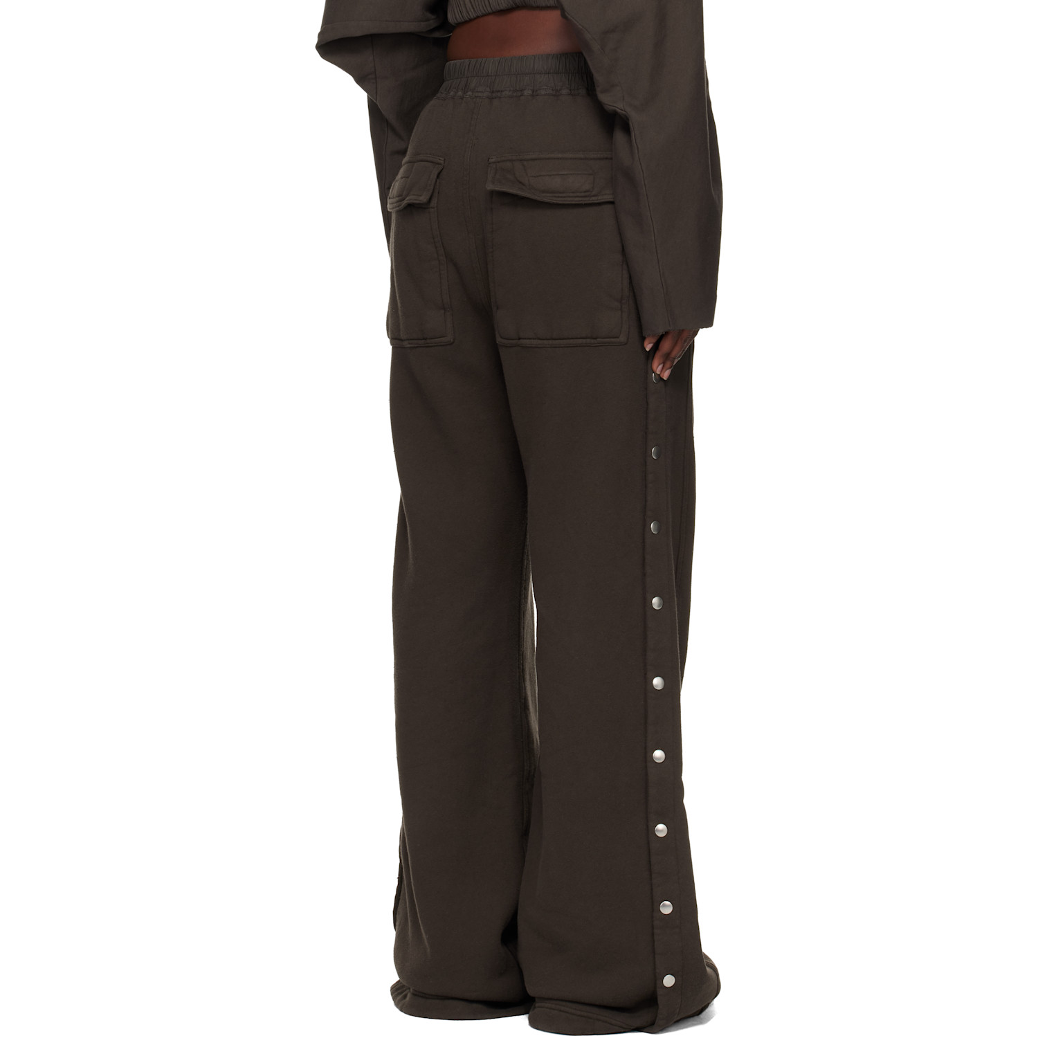  Rick Owens Drkshdw Gray Concordians Pusher Sweatpants 