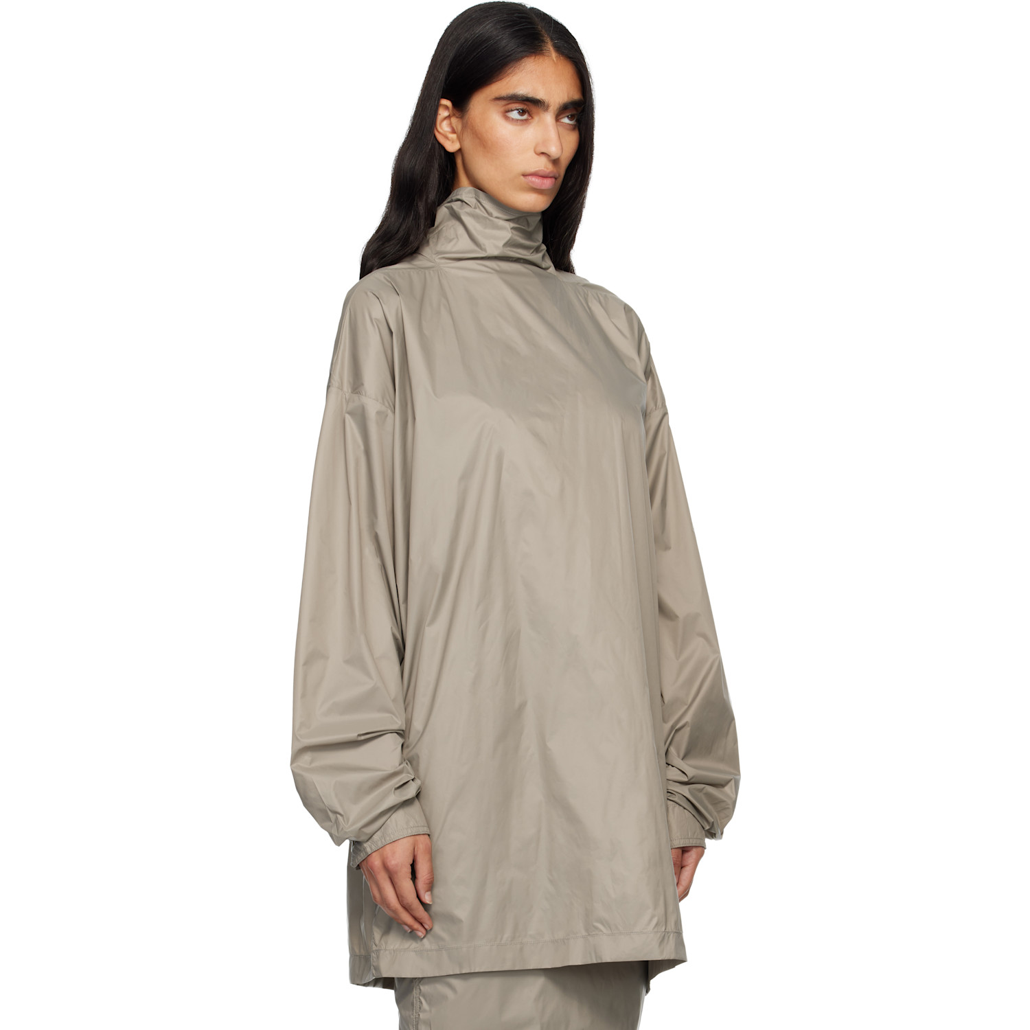  Rick Owens Drkshdw Taupe Concordians Jumbo Turtleneck 