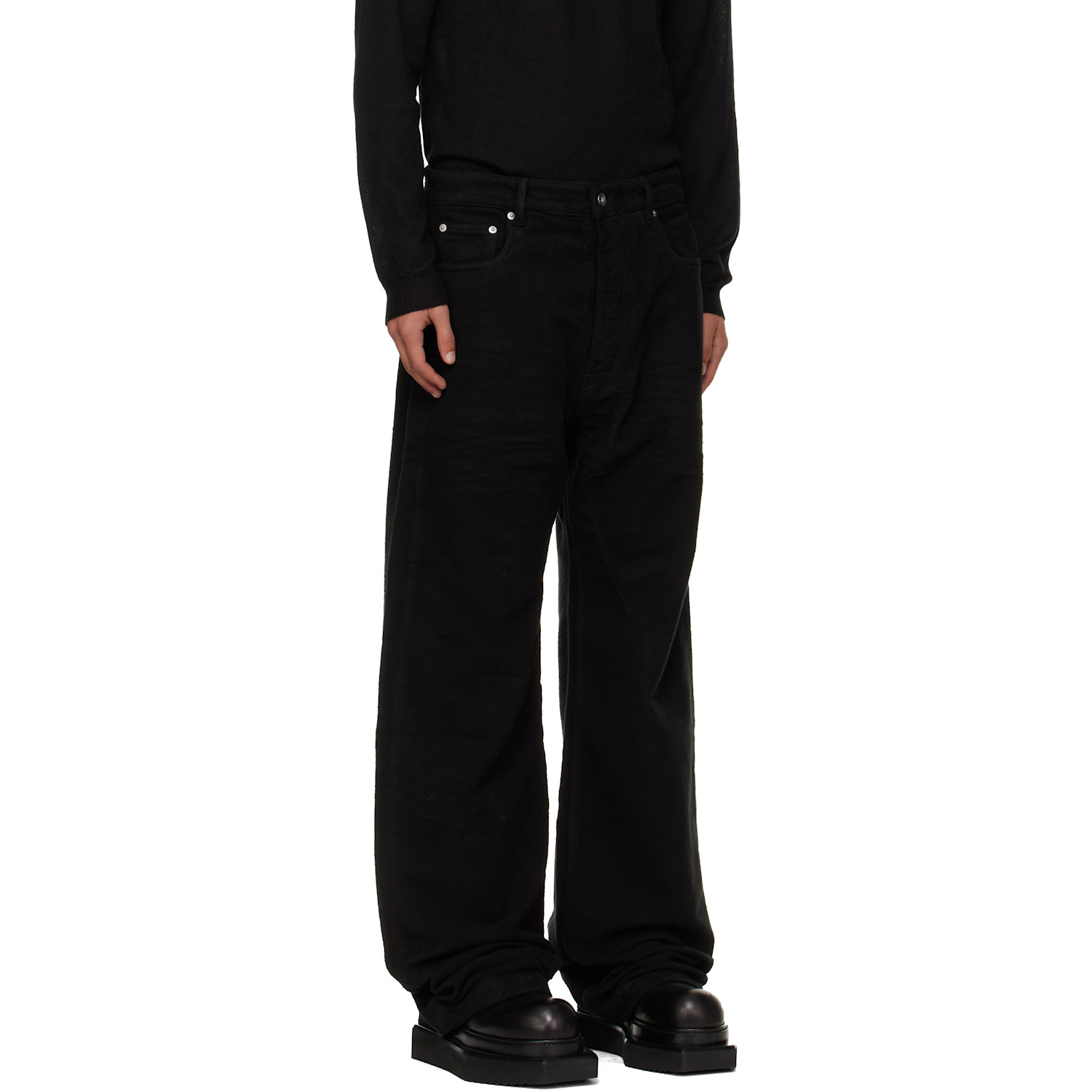  Rick Owens Drkshdw Black Geth Jeans 