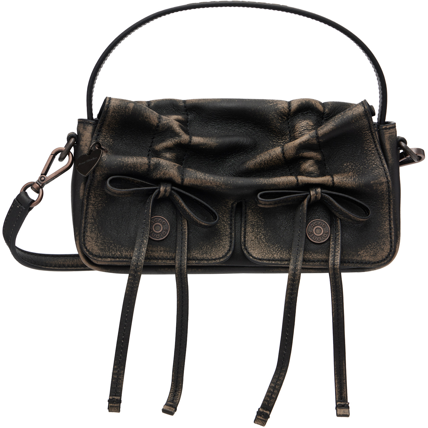 Acne Studios Brown Multipocket Micro Bag