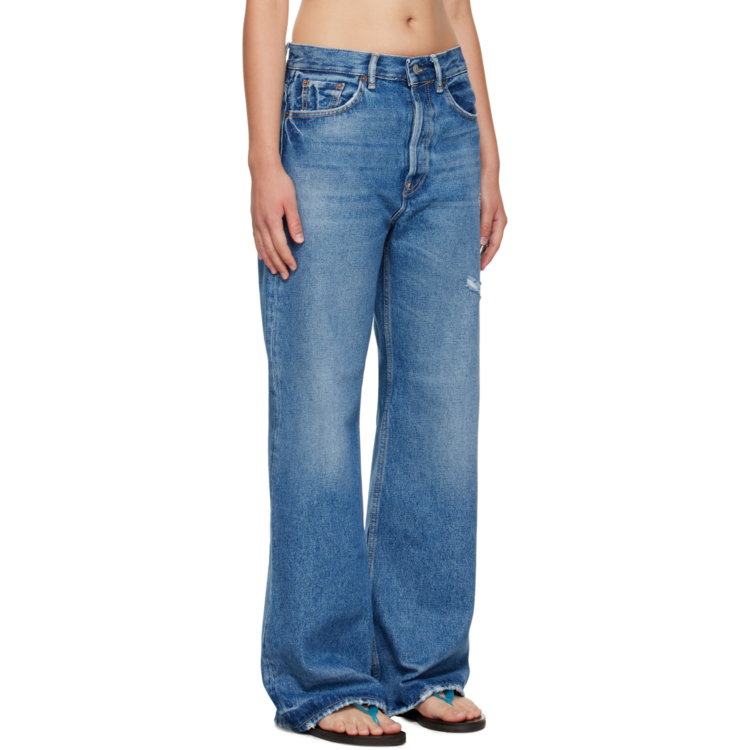  Acne Studios Blue Regular Fit 2021f Jeans 