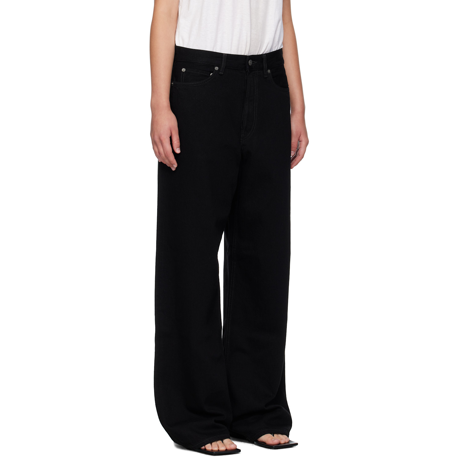  Acne Studios Black Loose Fit 1981 Jeans 