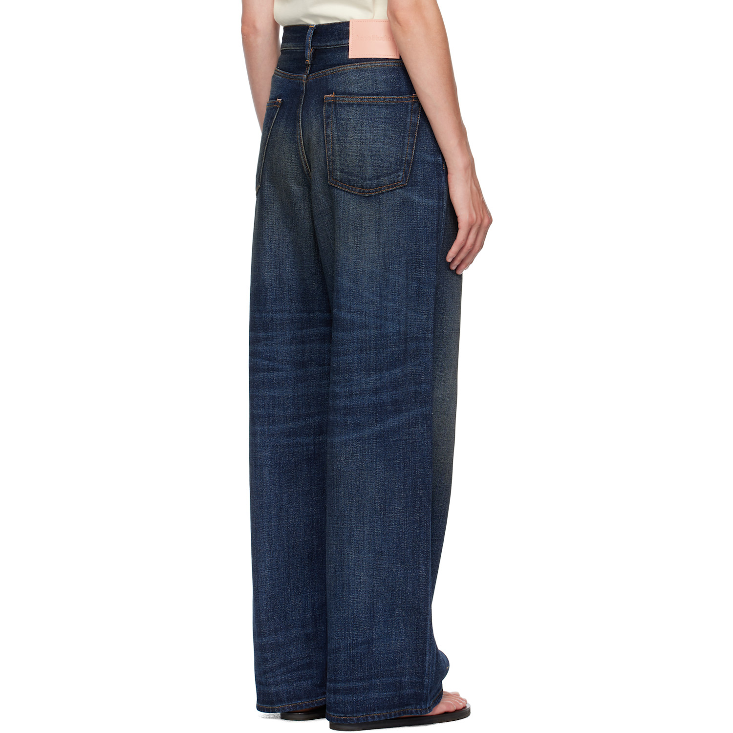  Acne Studios Navy Loose Fit 1981 Jeans 