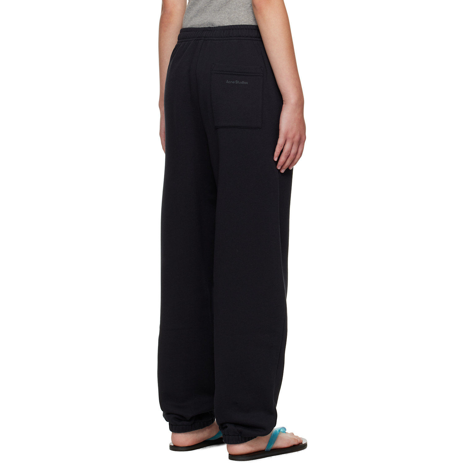  Acne Studios Black Cotton Sweatpants 