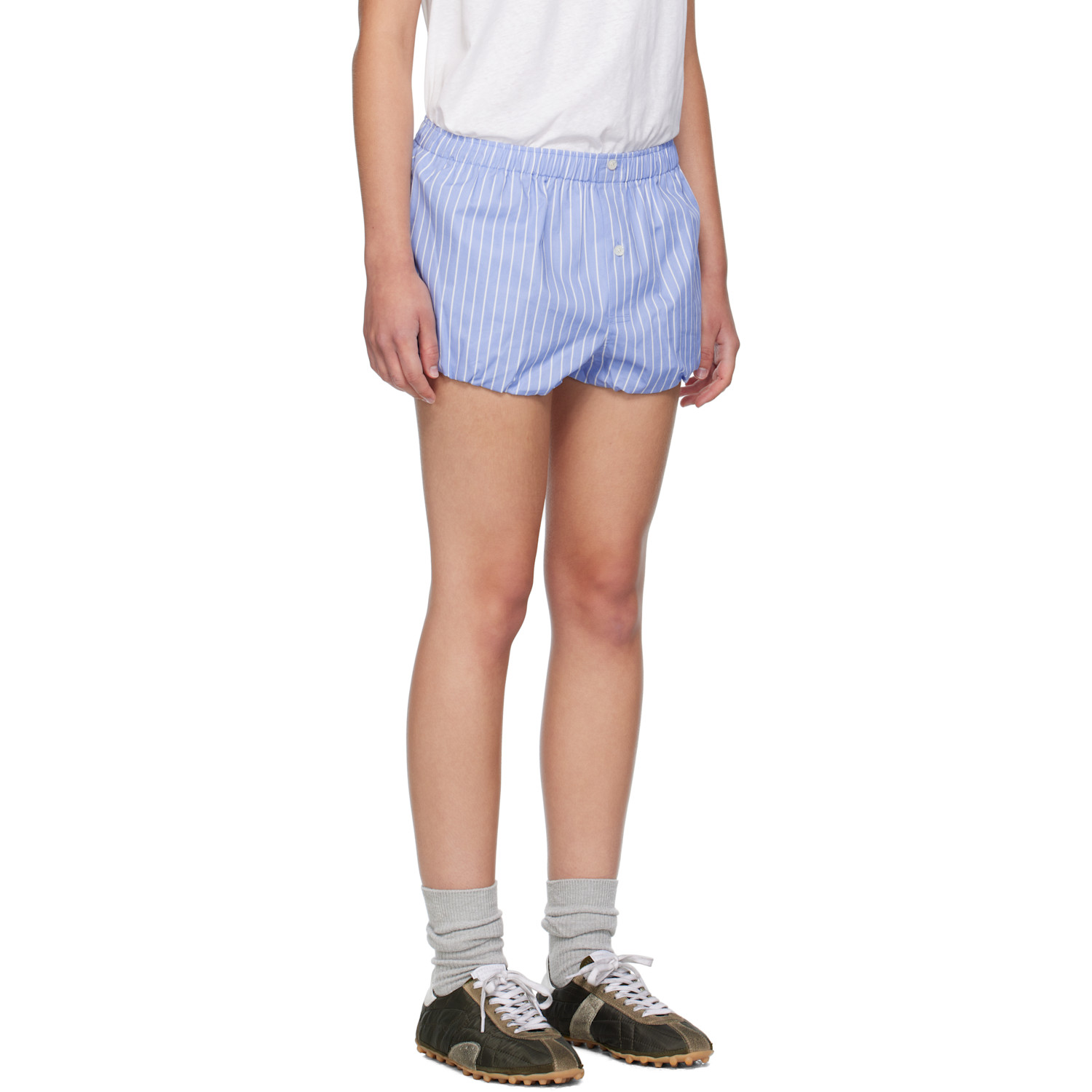  Acne Studios Blue Relaxed-fit Shorts 