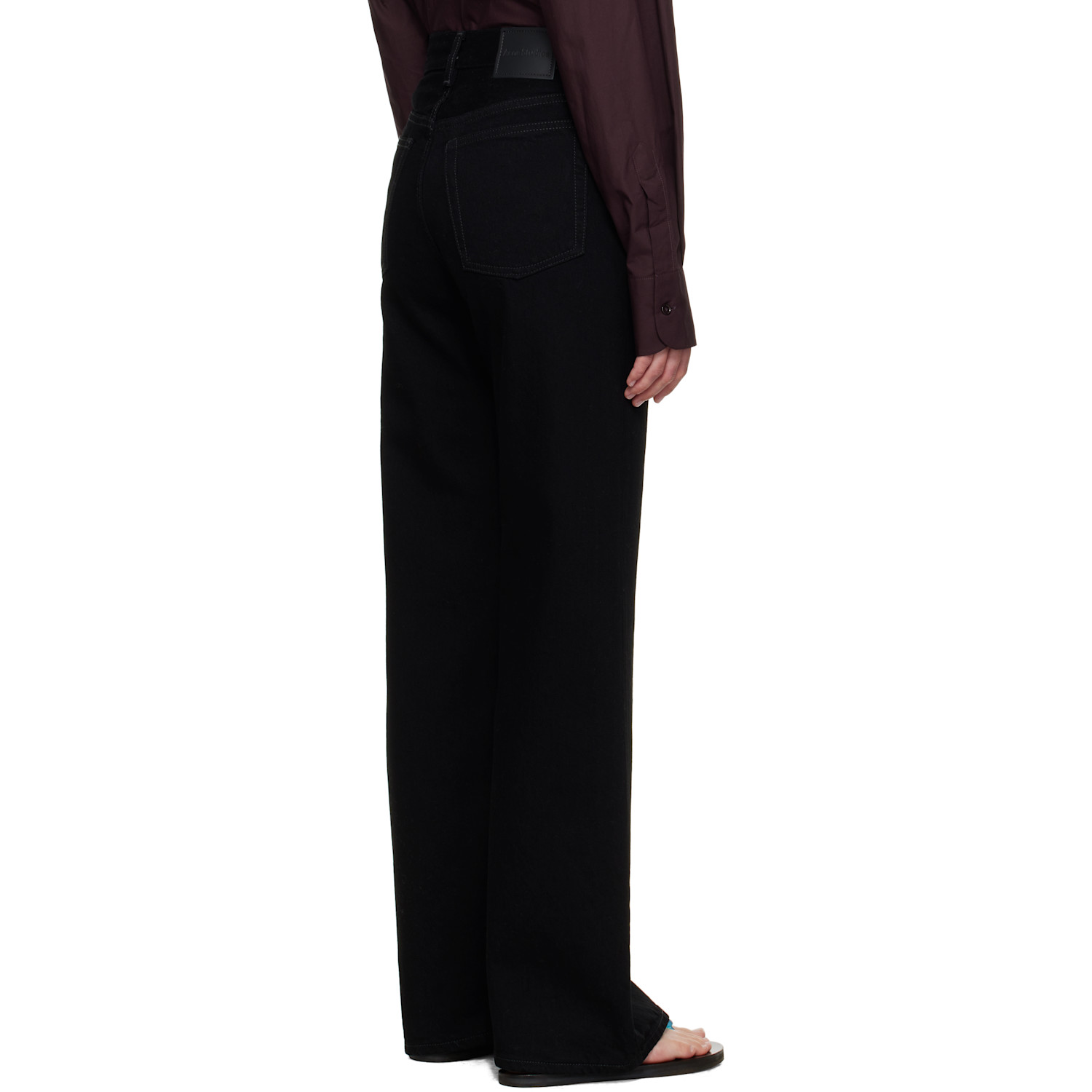  Acne Studios Black 2021f Regular Fit Jeans 