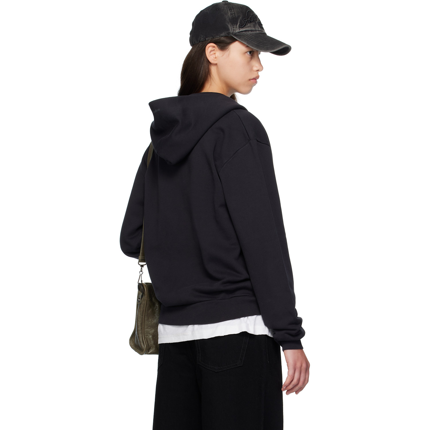  Acne Studios Black Zipper Hoodie 
