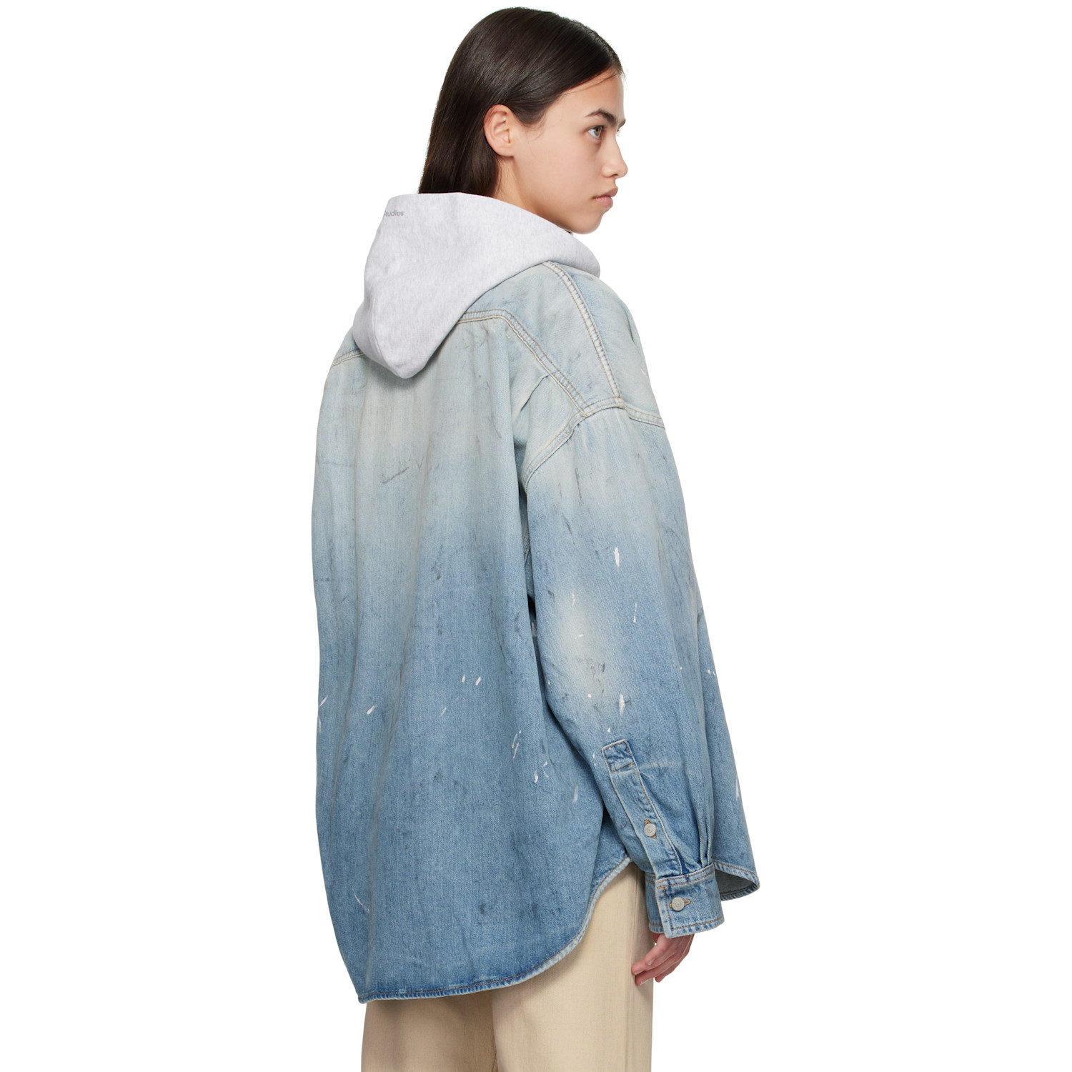  Acne Studios Blue Button-up Denim Shirt 