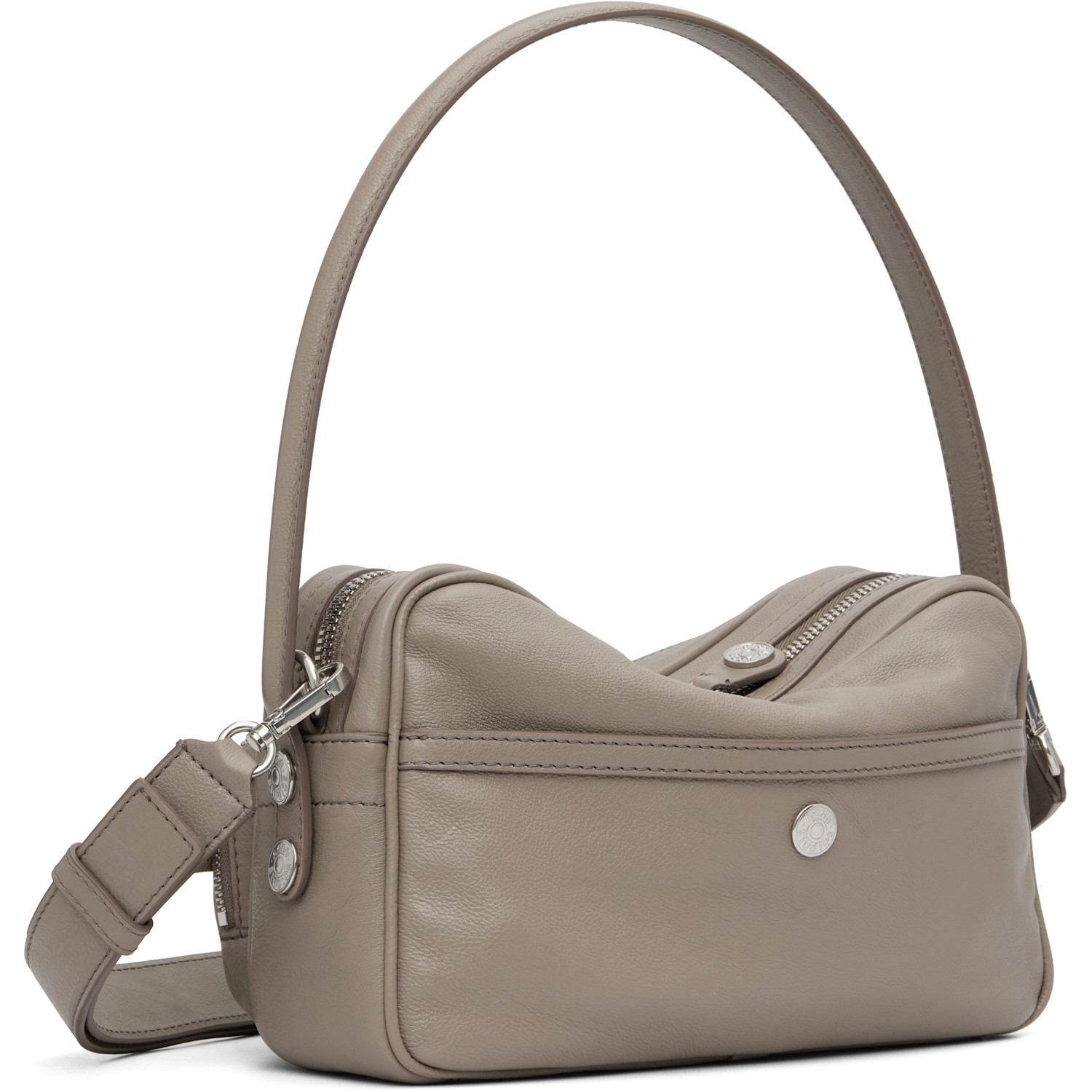  Acne Studios Taupe Camero Party Shoulder Bag 
