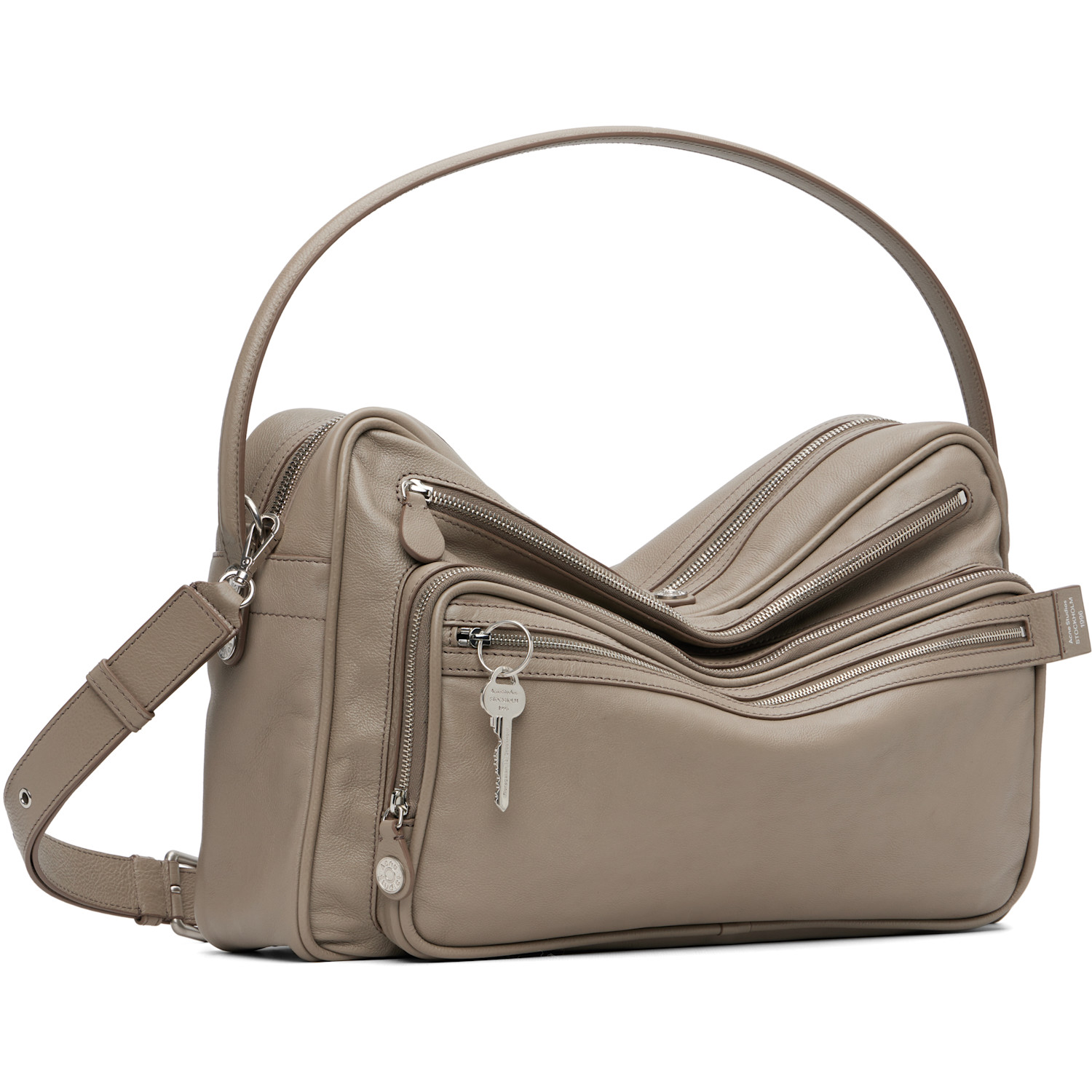  Acne Studios Gray Camero Camera Shoulder Bag 