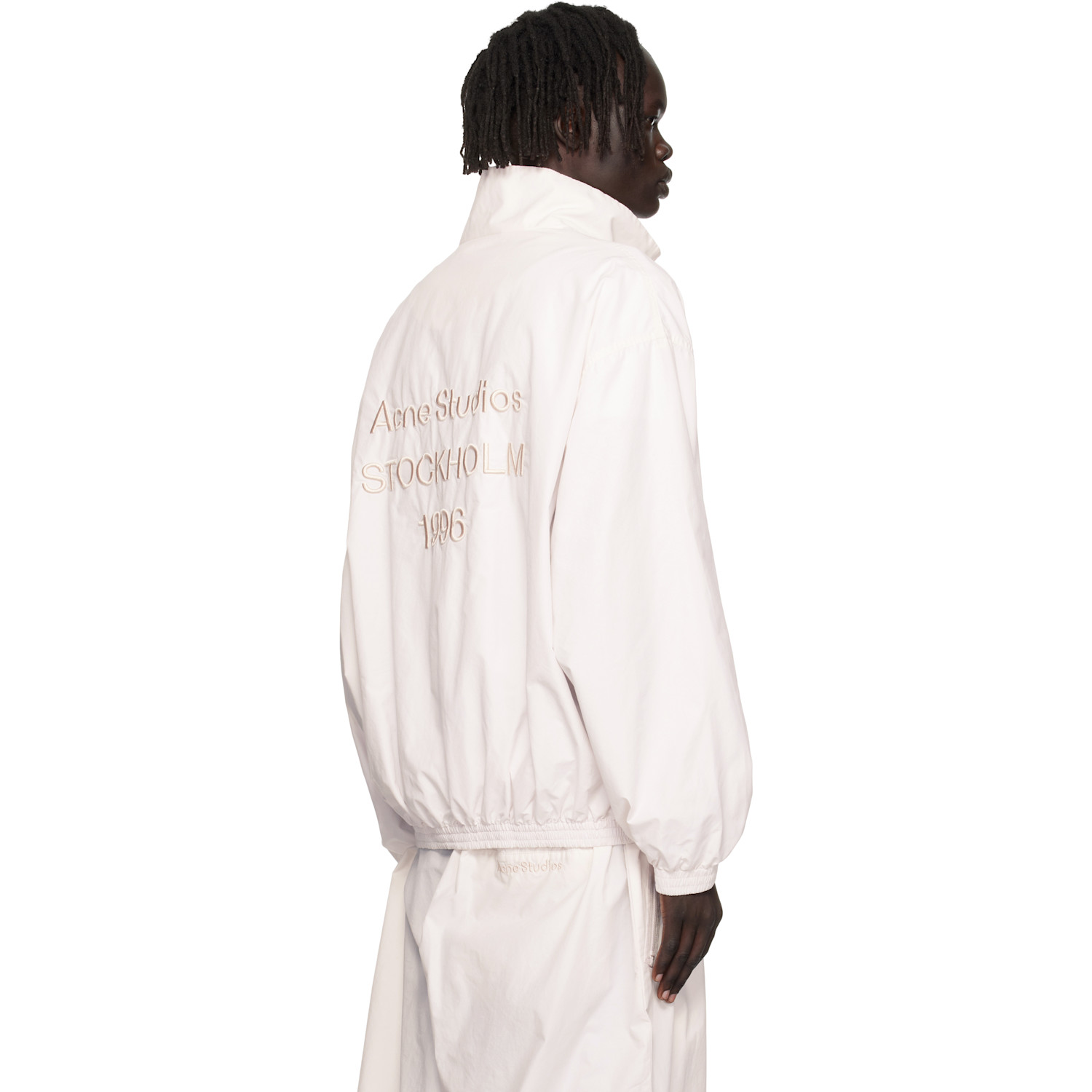  Acne Studios Off-white Logo Jacket 