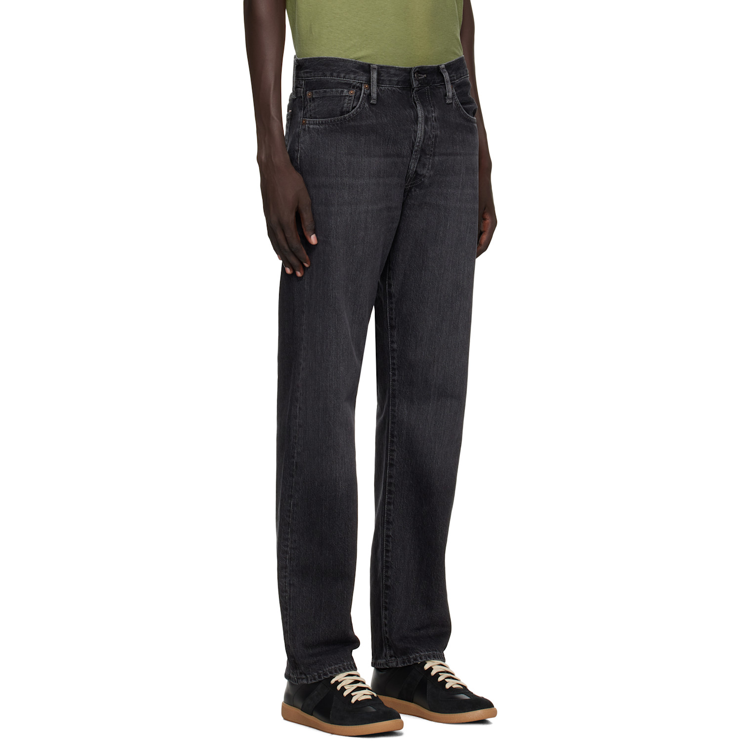  Acne Studios Black Faded Jeans 