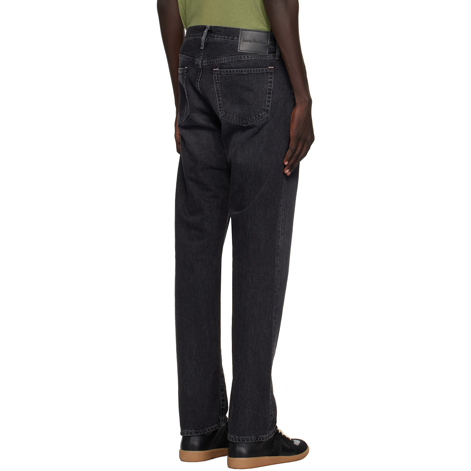  Acne Studios Black Faded Jeans 