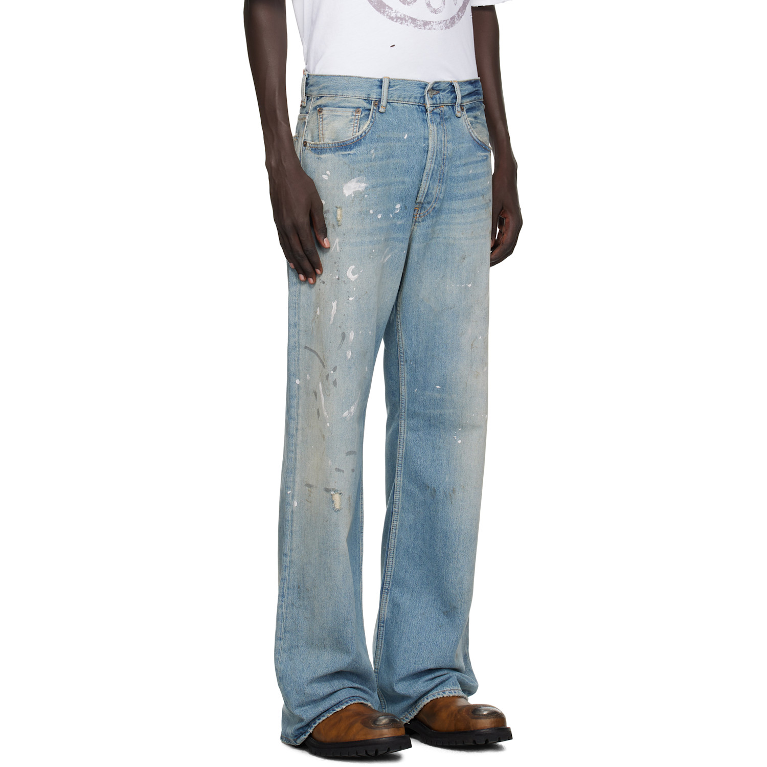  Acne Studios Blue Regular Fit 2021m Jeans 