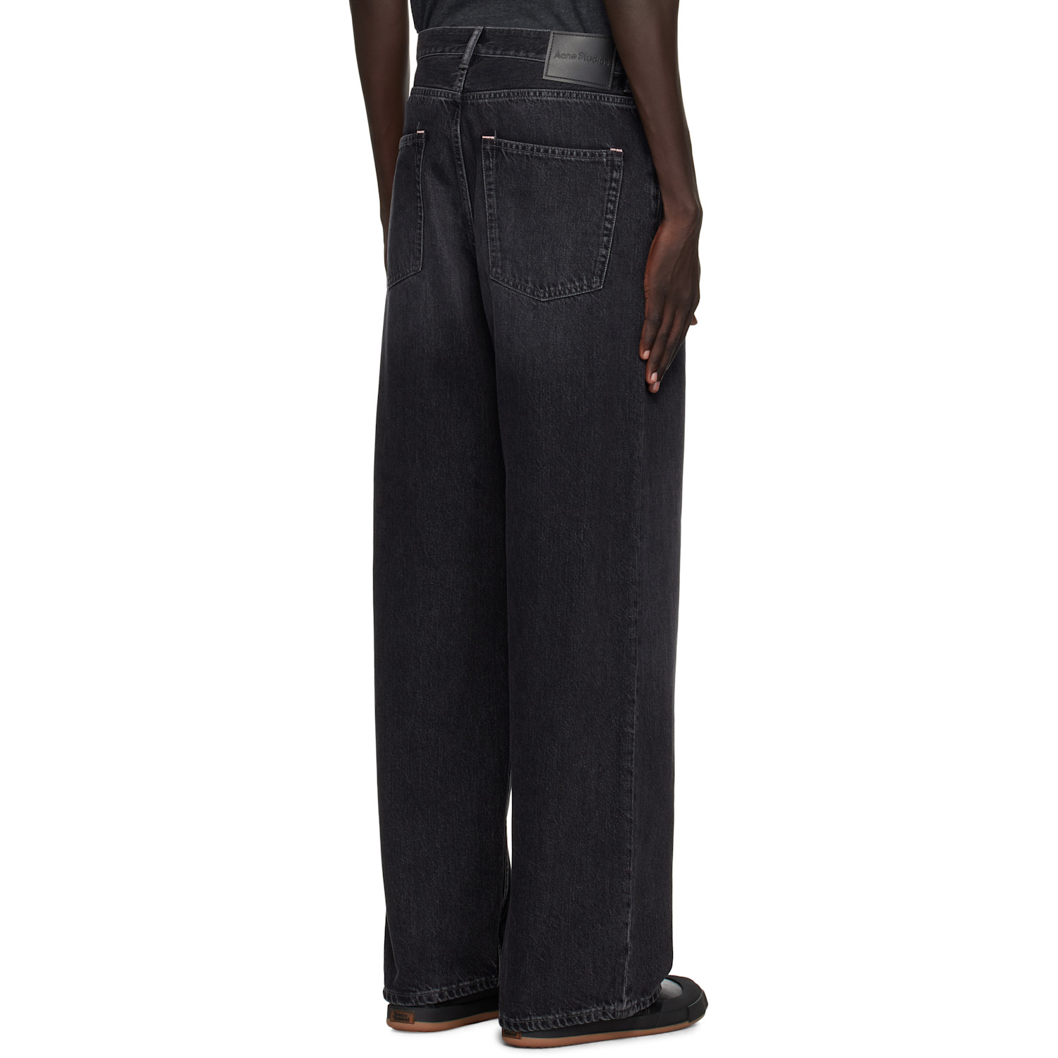  Acne Studios Black Faded Jeans 