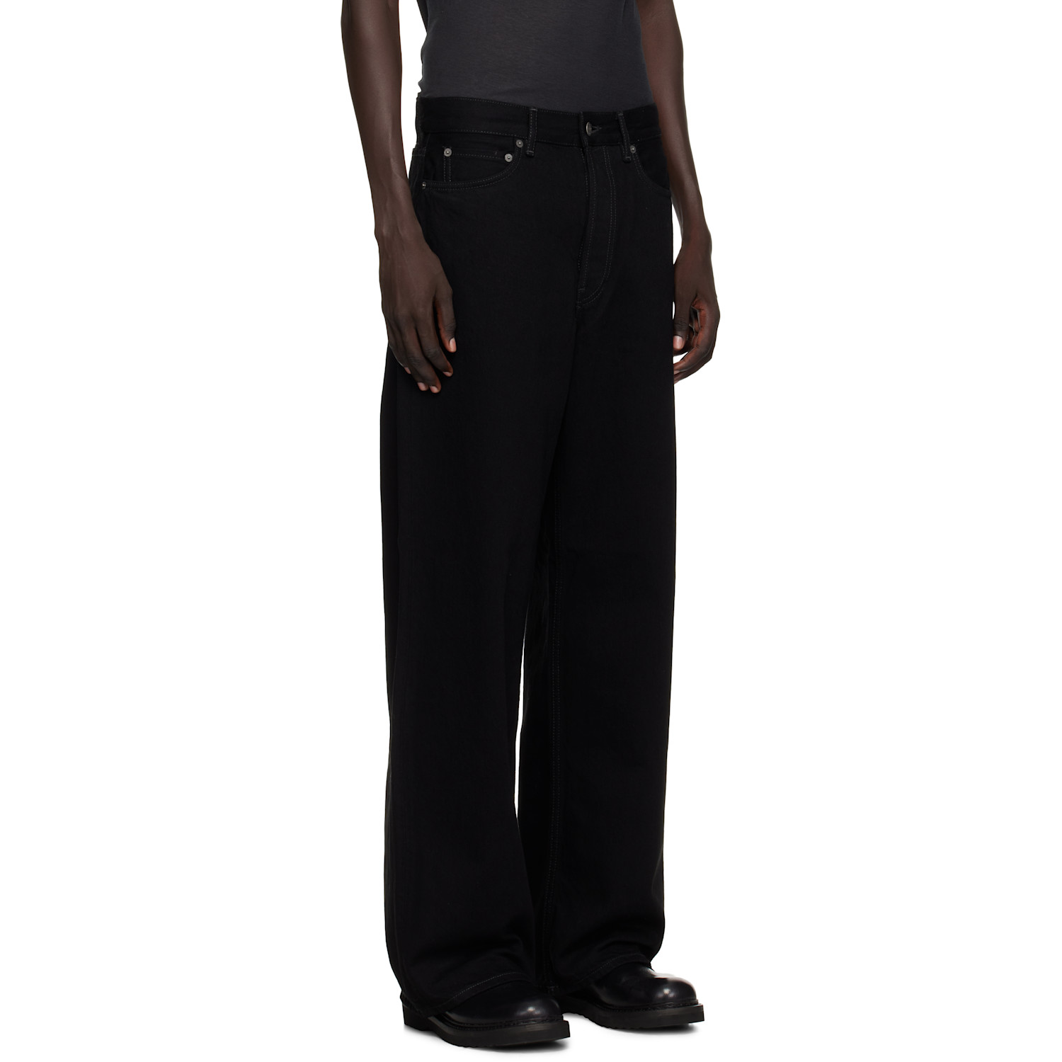  Acne Studios Black Loose Fit 1981 Jeans 