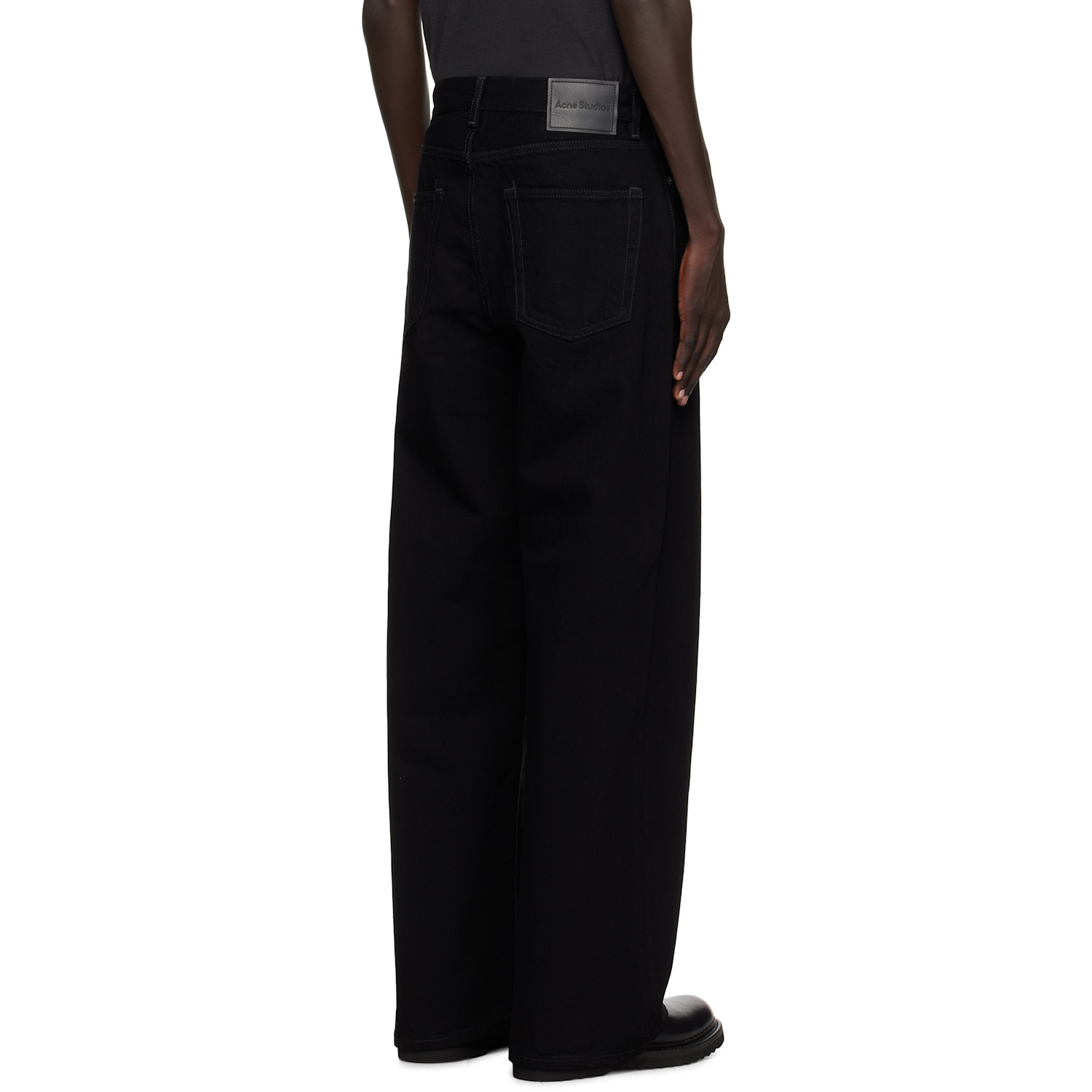  Acne Studios Black Loose Fit 1981 Jeans 