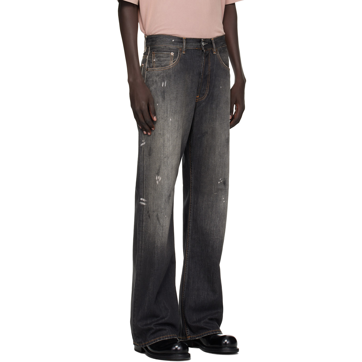  Acne Studios Gray Regular Fit 2021m Jeans 