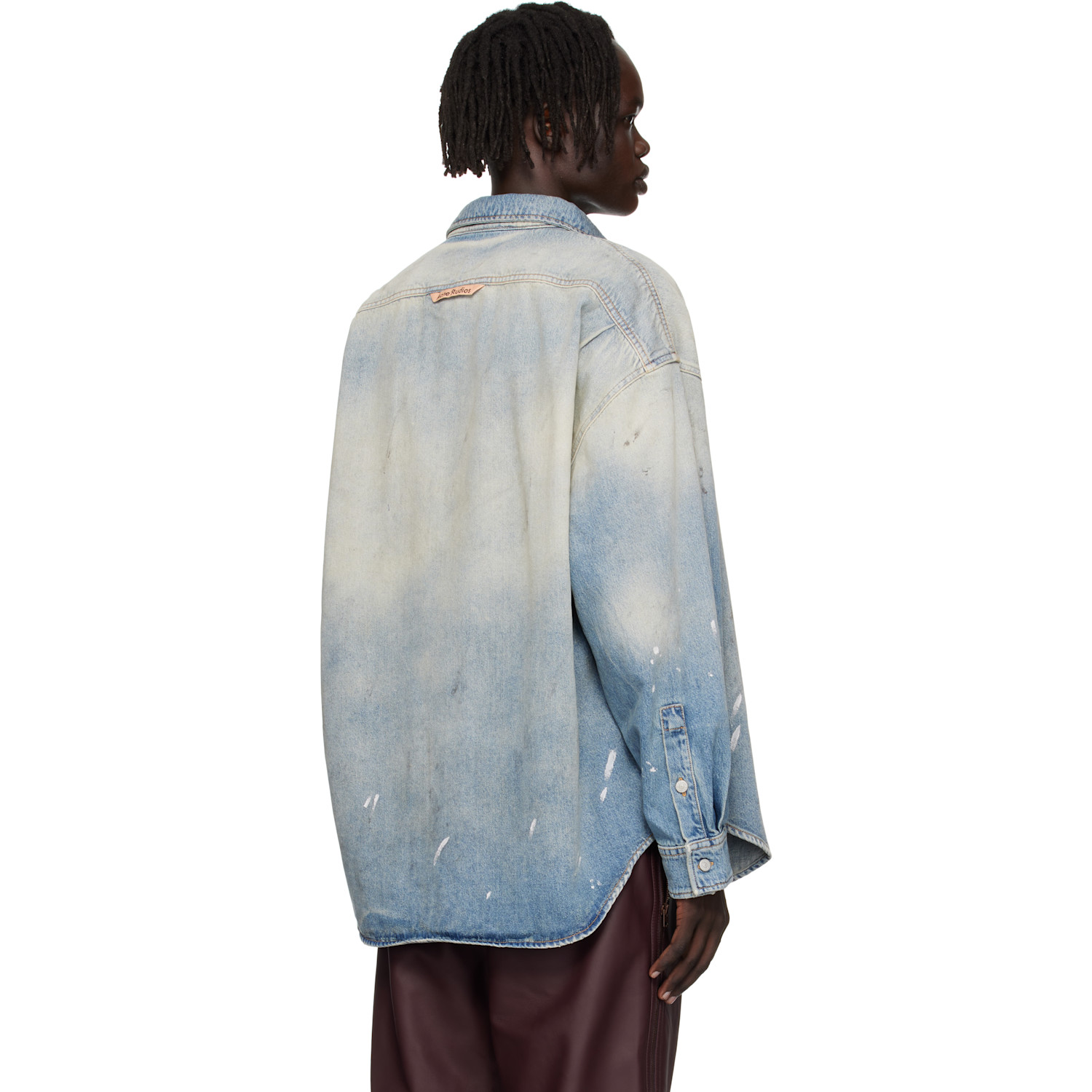  Acne Studios Blue Button-up Denim Shirt 