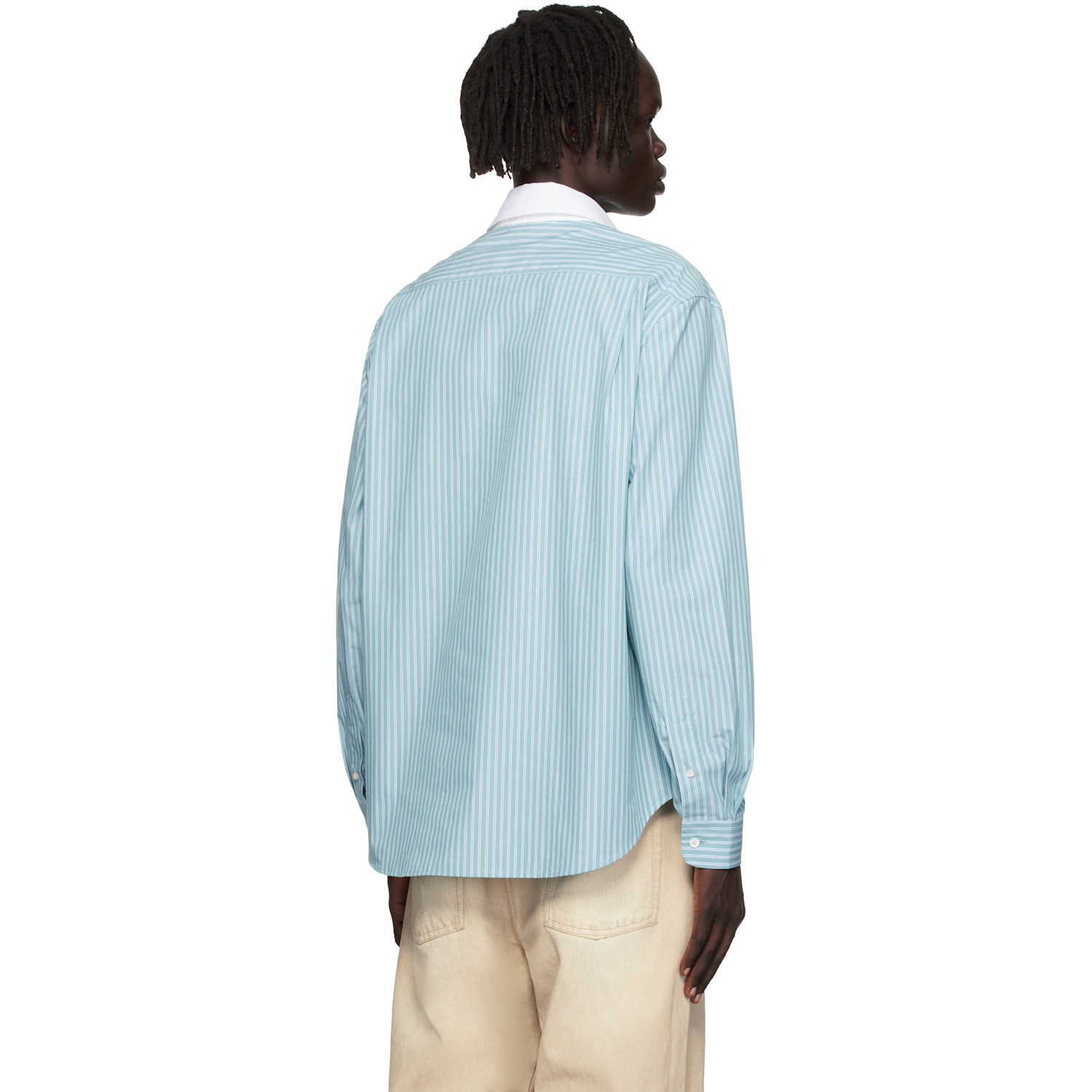 Acne Studios Blue Button-up Shirt 